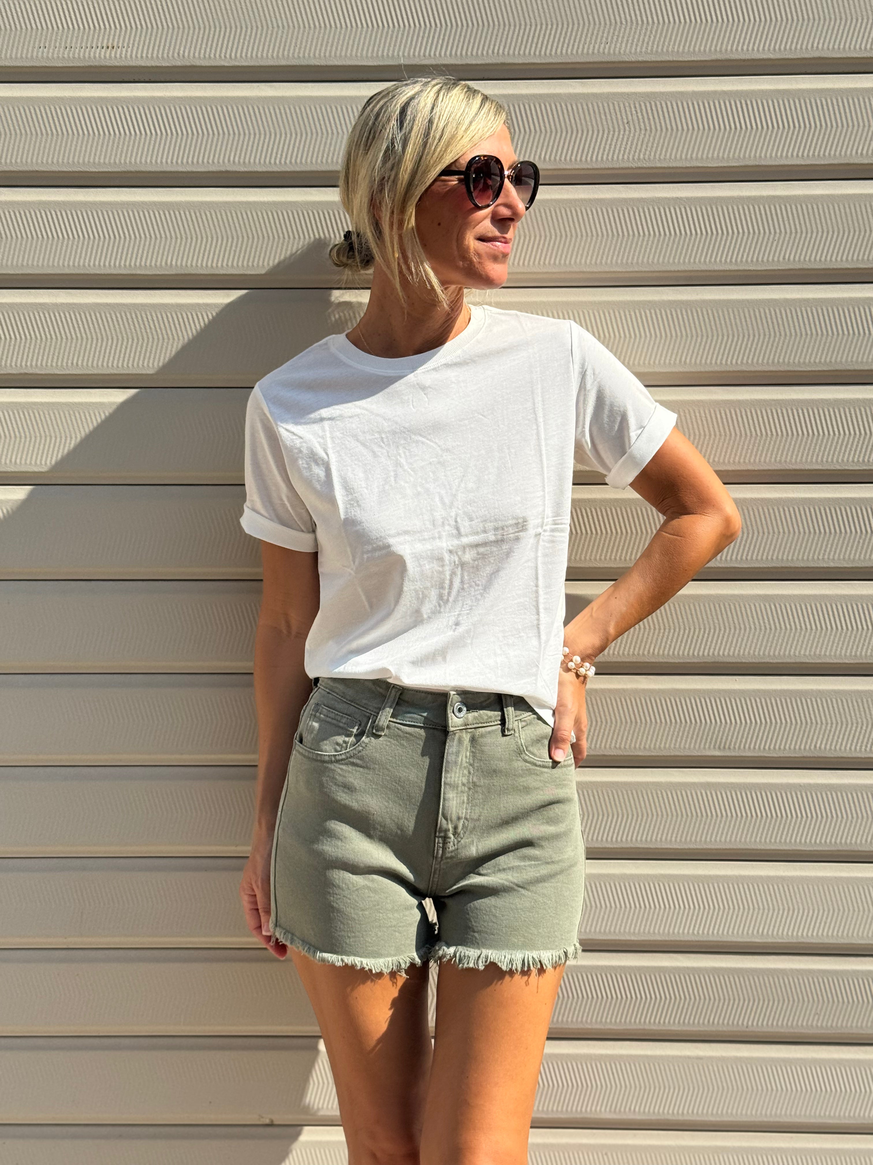 Shorts cotone 5 tasche adora