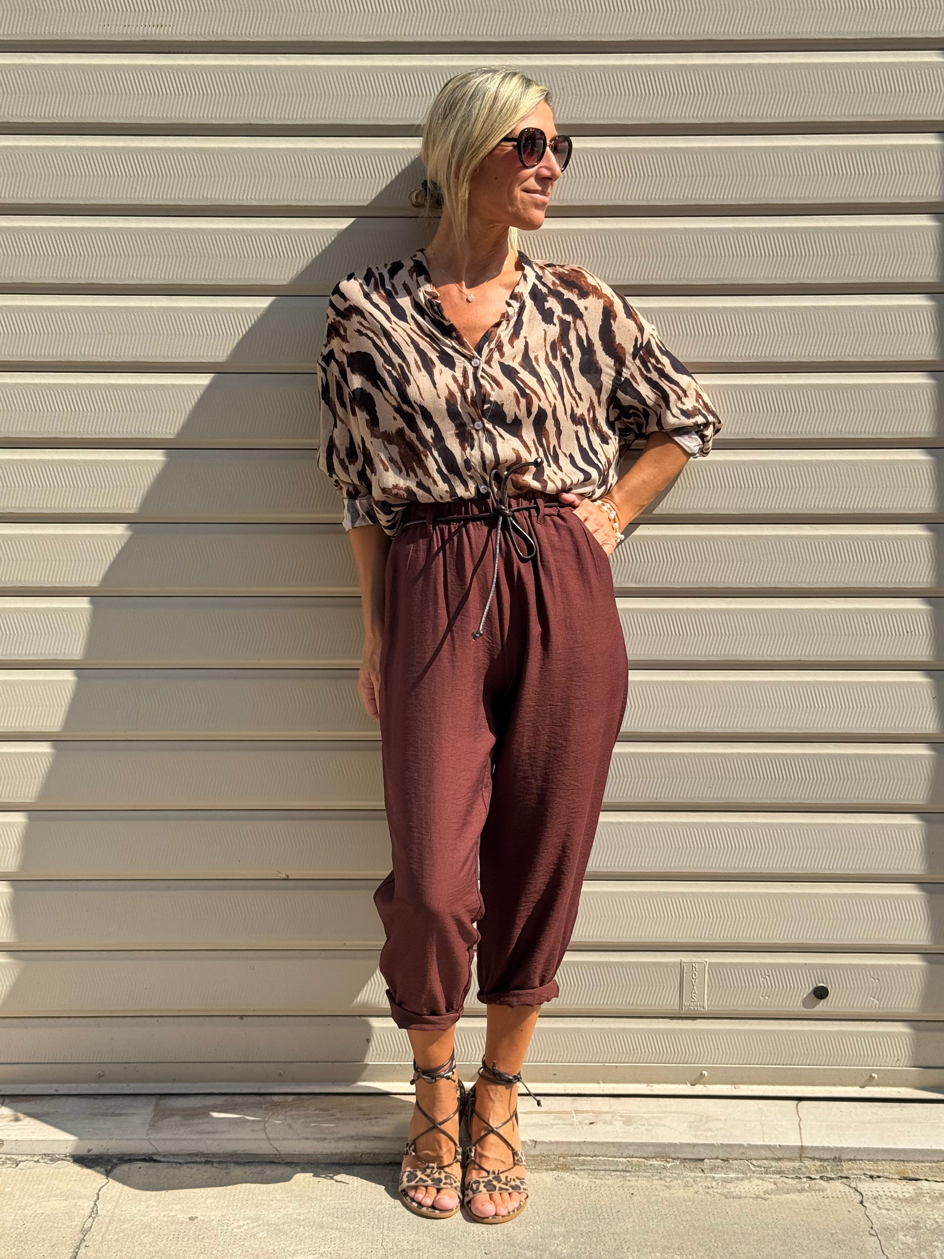 Pantalone con laccetto adora