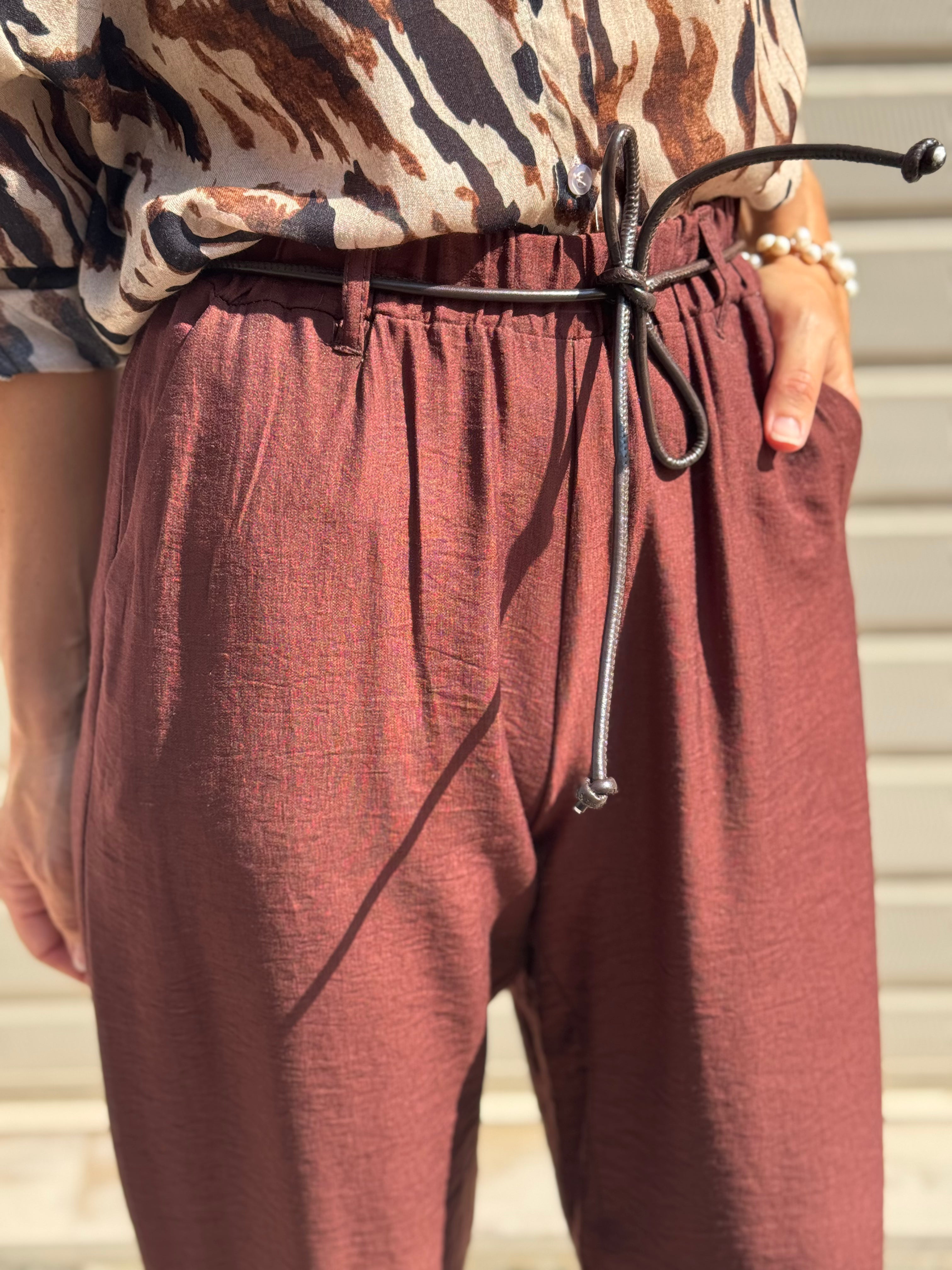 Pantalone con laccetto adora
