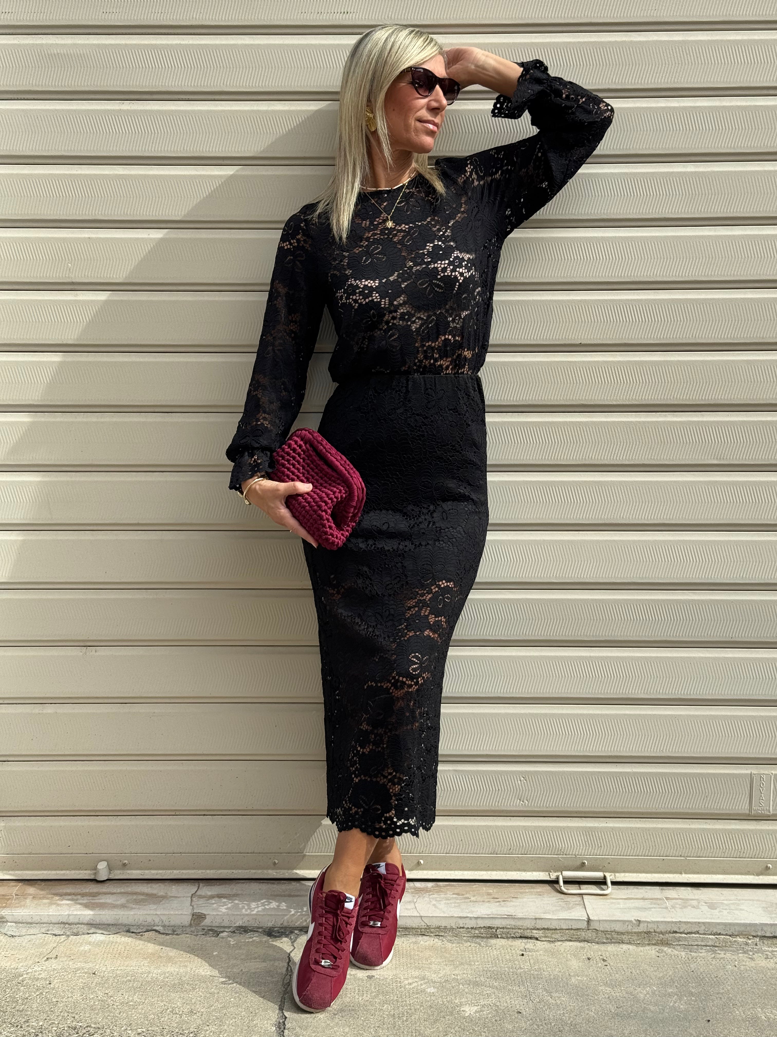 Blusa pizzo