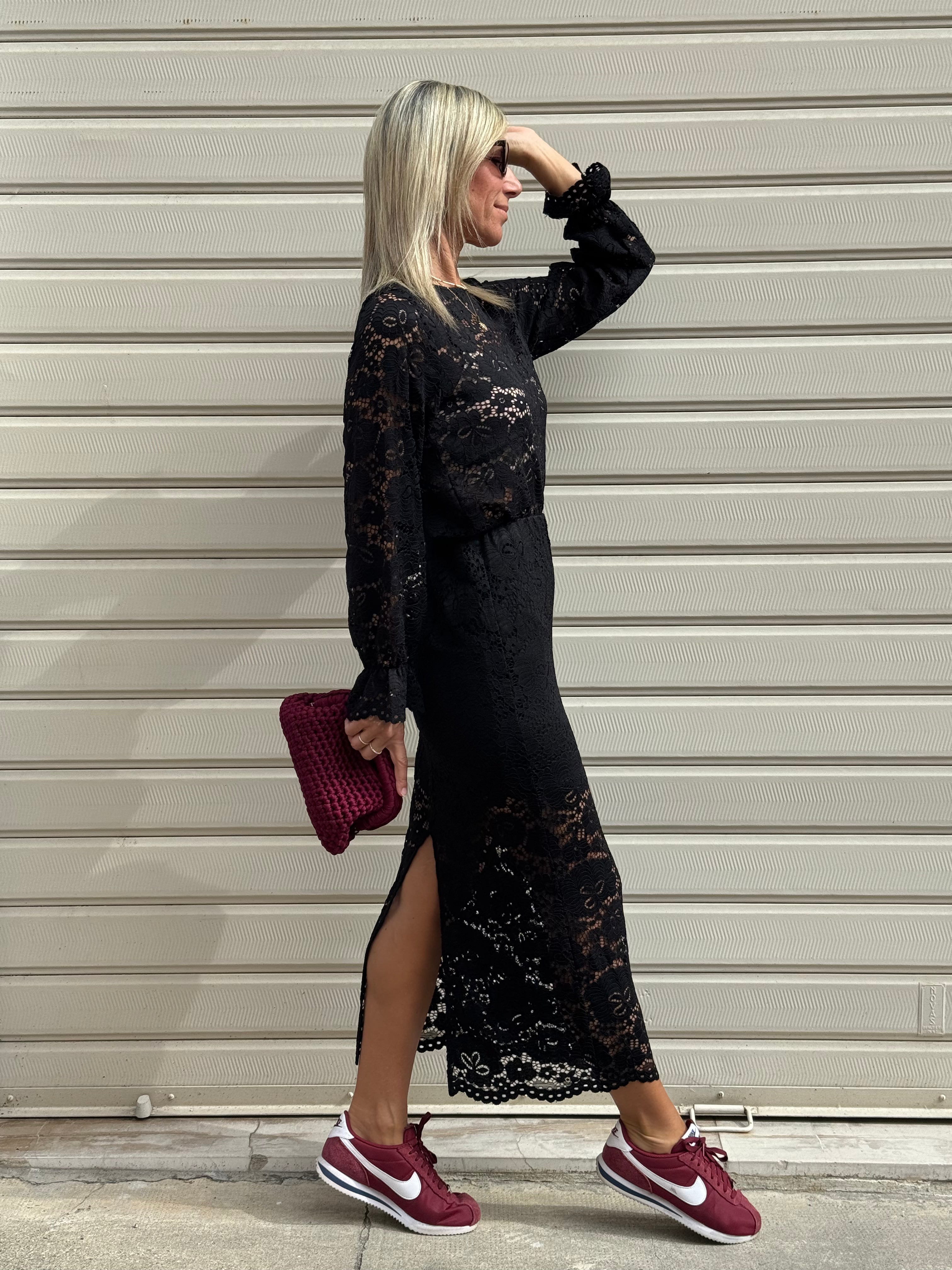 Blusa pizzo