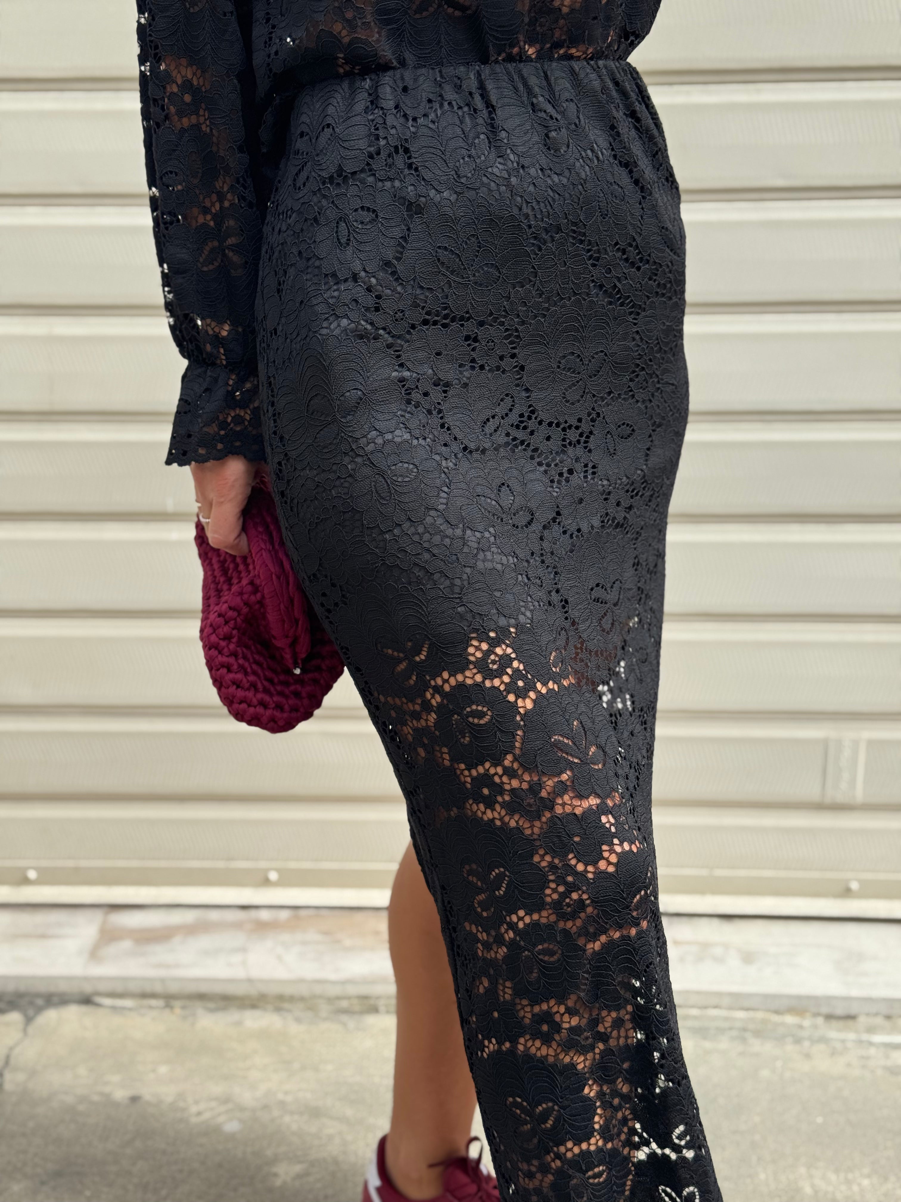 Gonna pizzo spacco