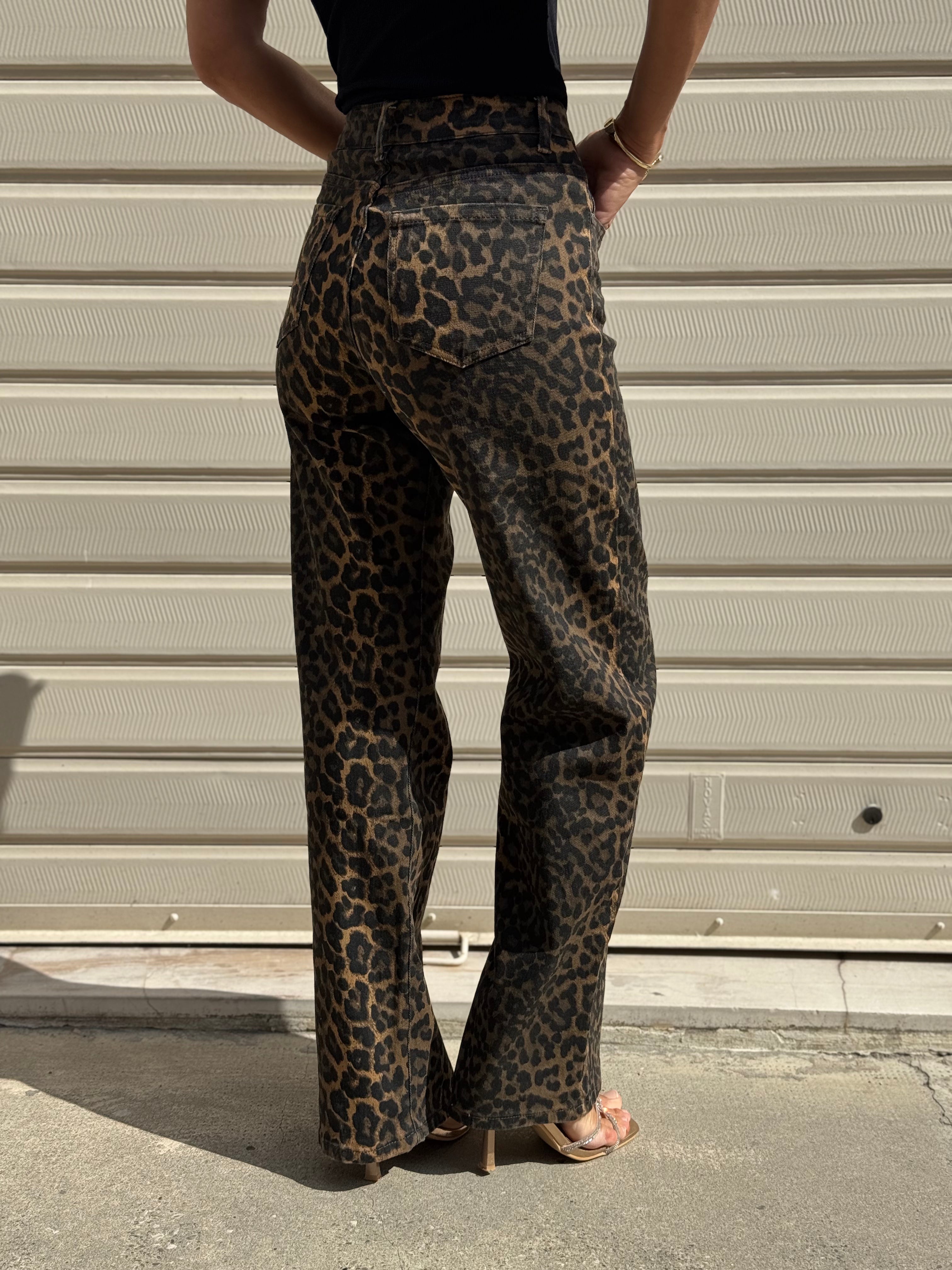 Jeans maculato