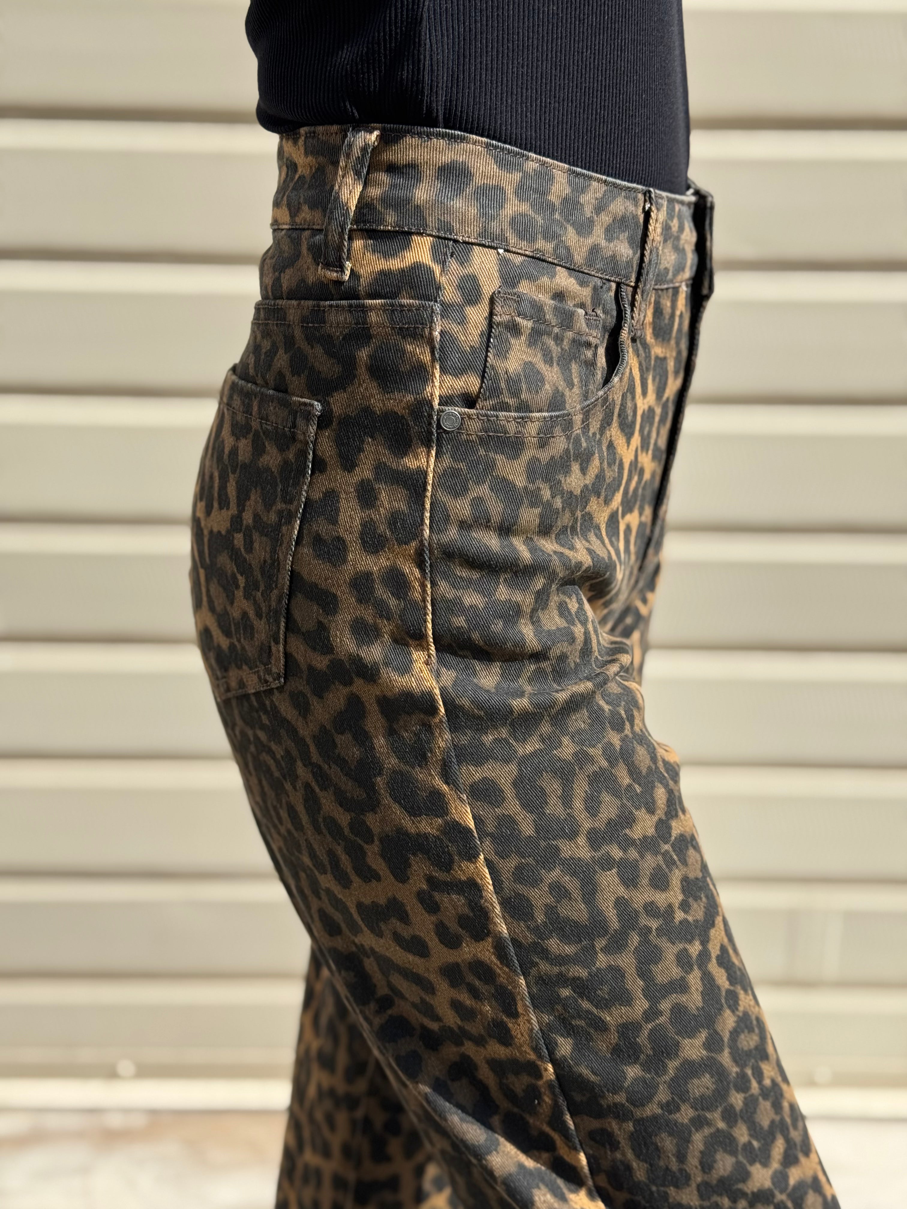 Jeans maculato