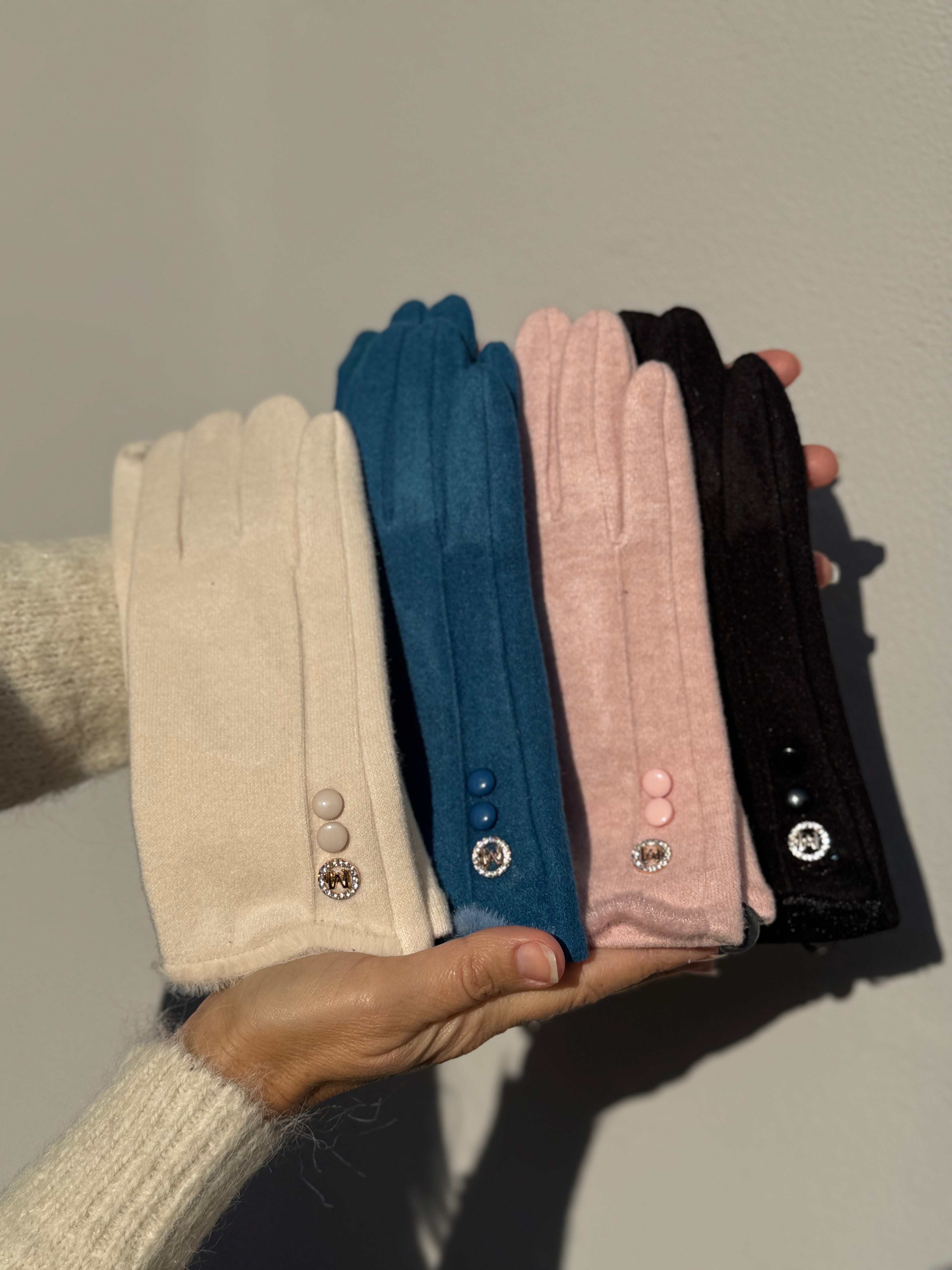 Guanti bottoncini mimì