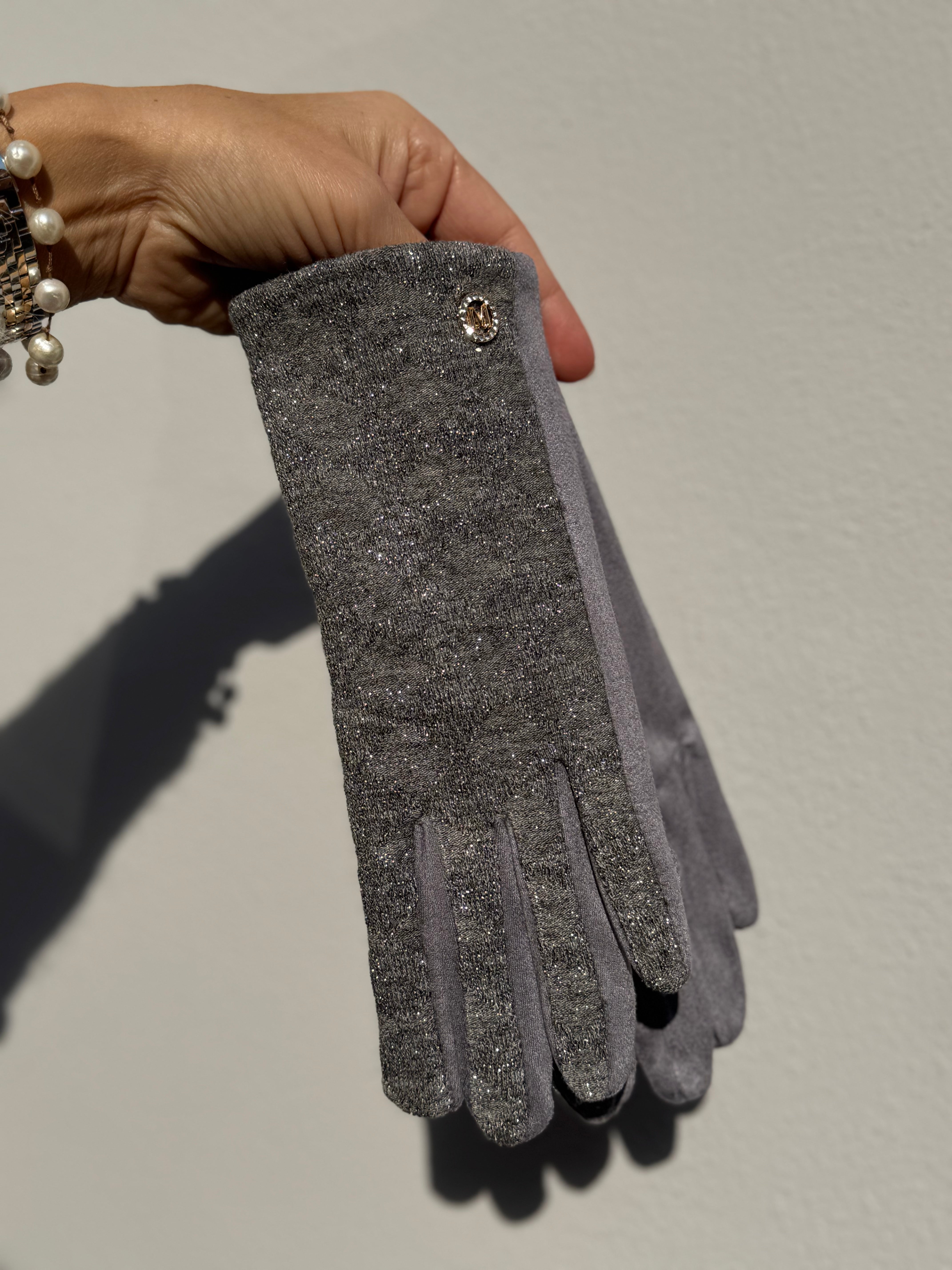 Guanti rombi glitter mimì