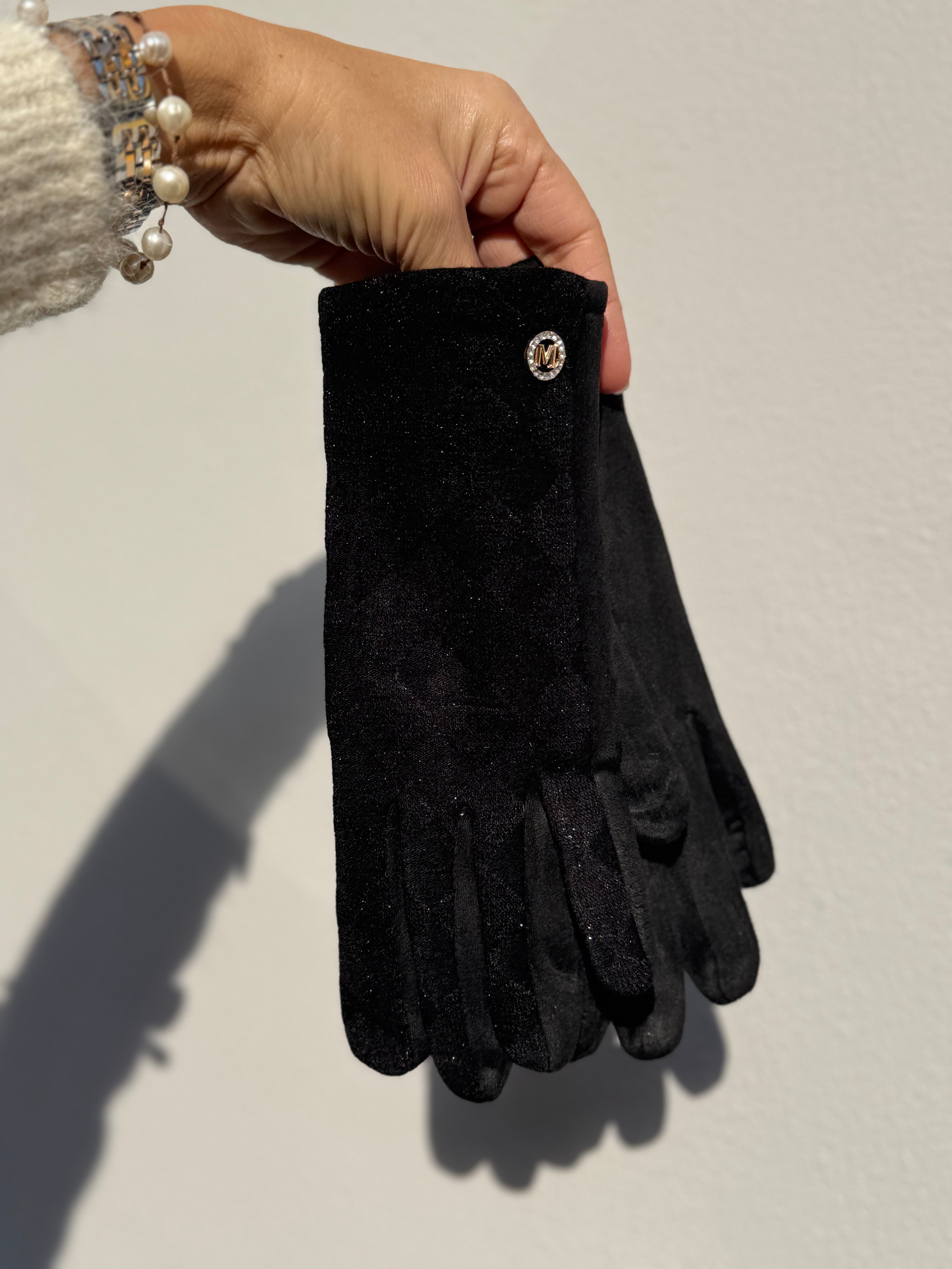 Guanti rombi glitter mimì