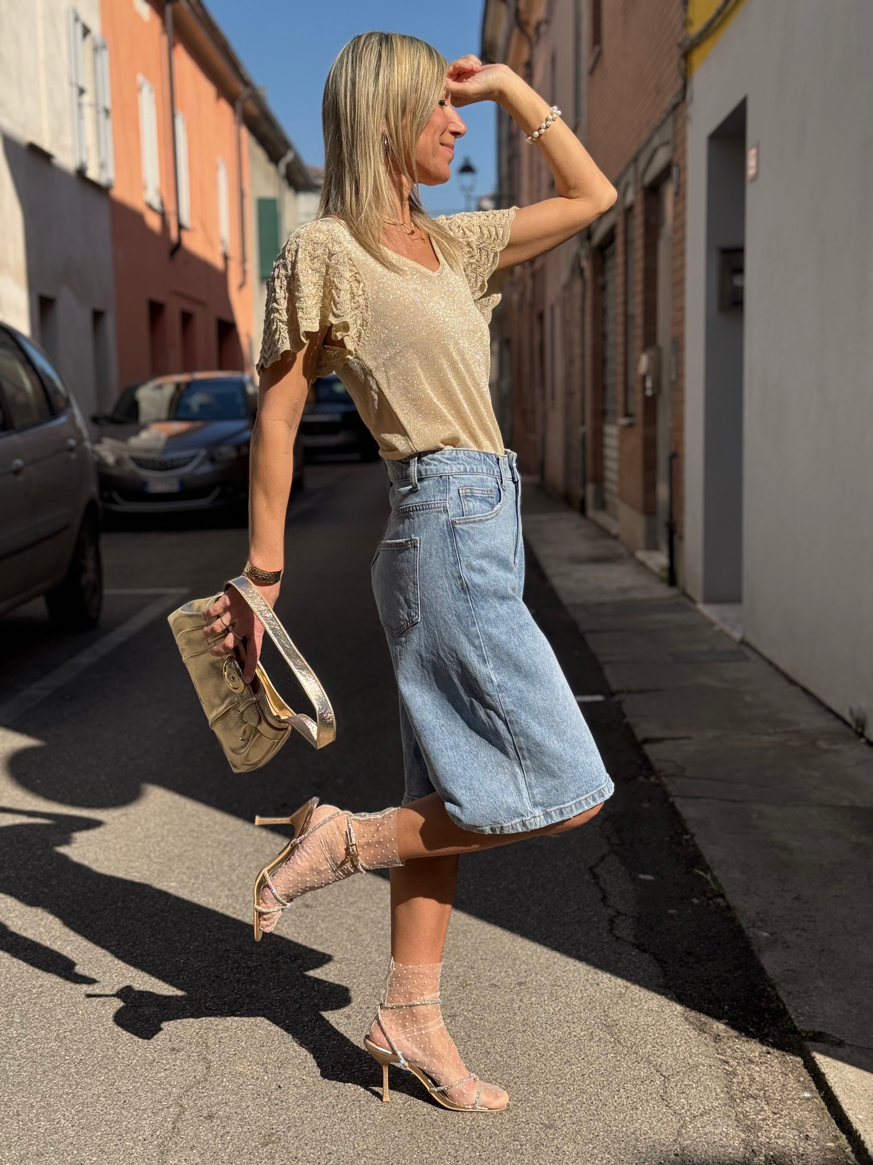 Bermuda denim adora