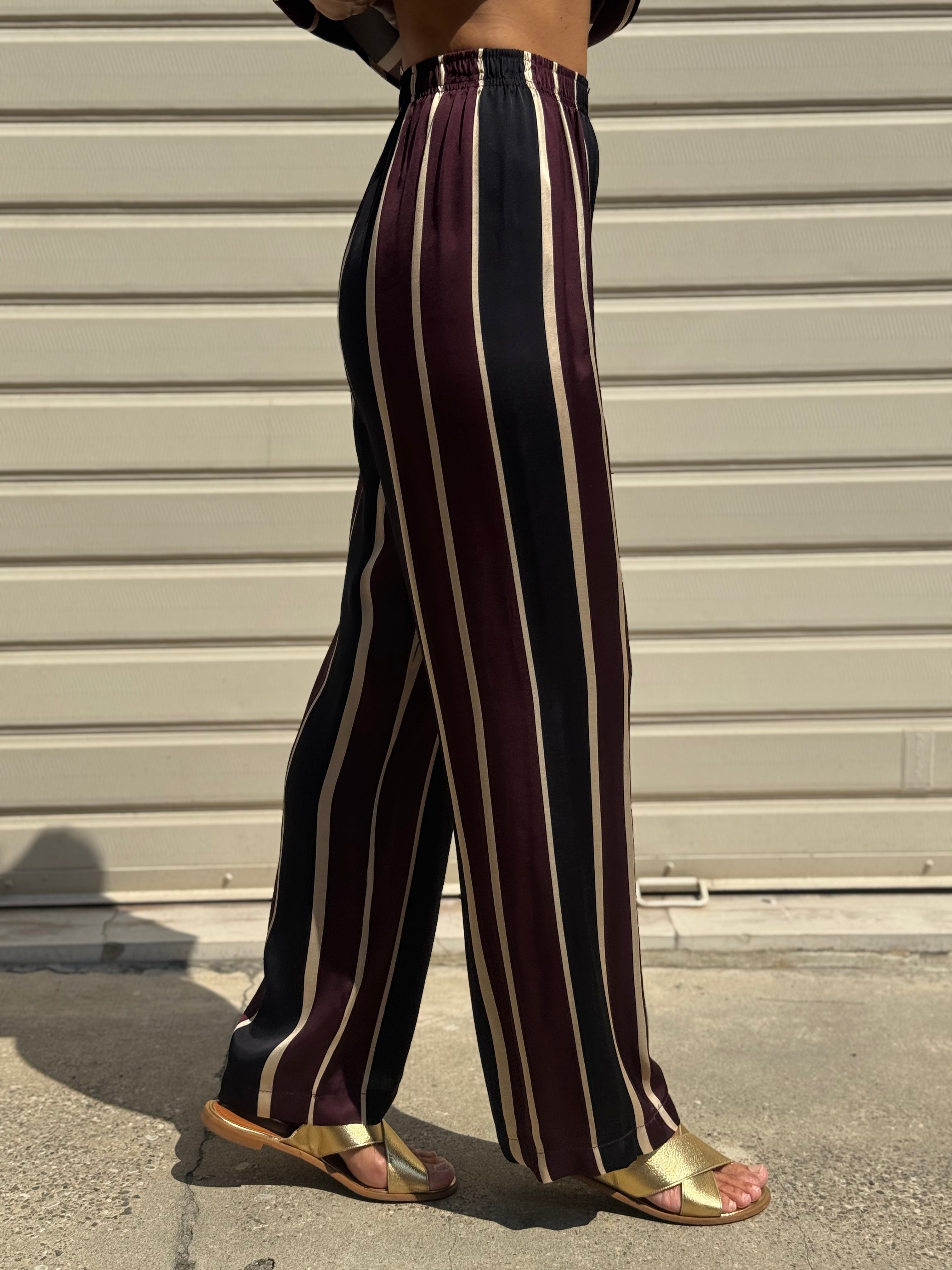 Pantalone righe imperial