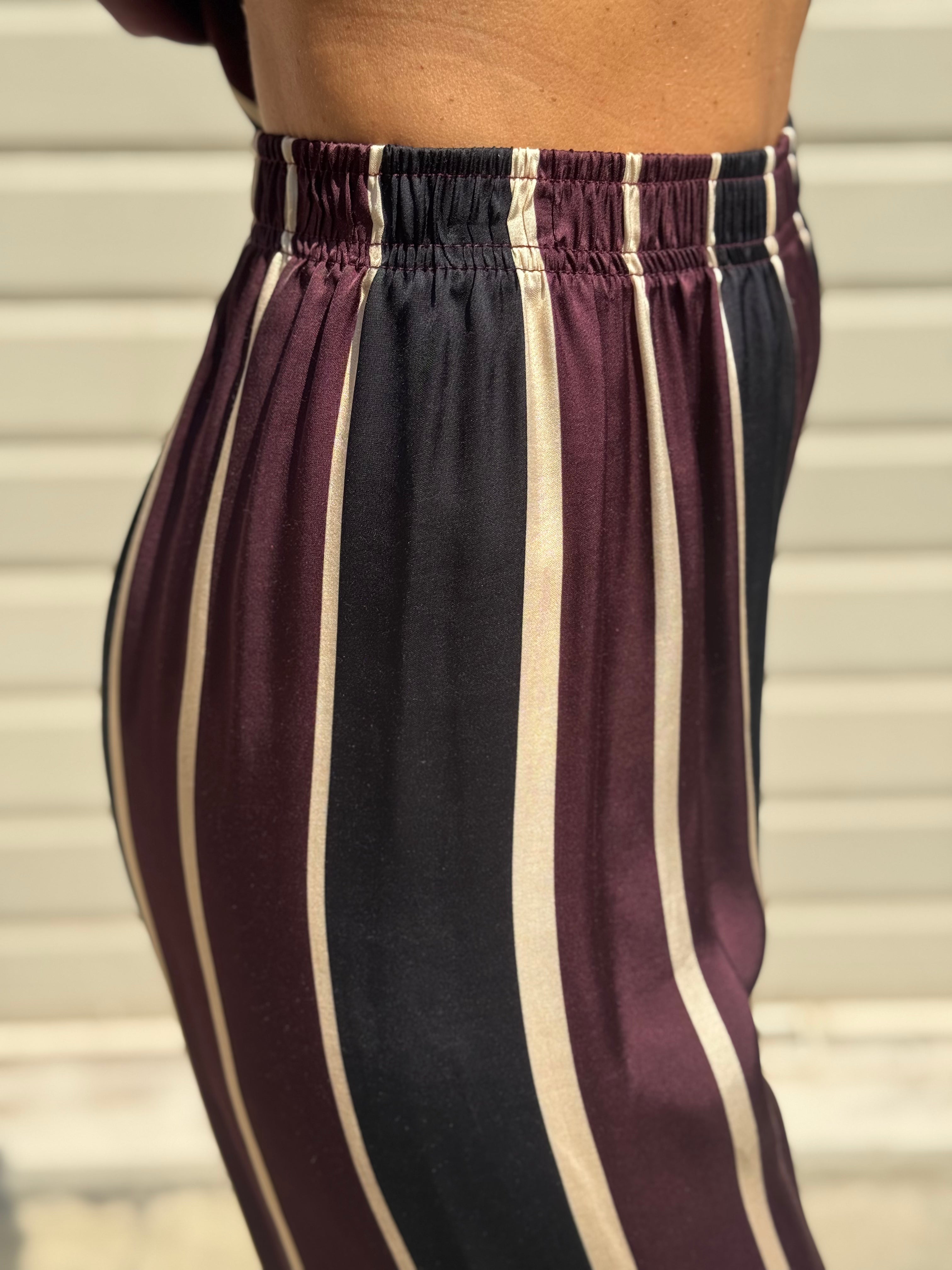 Pantalone righe imperial