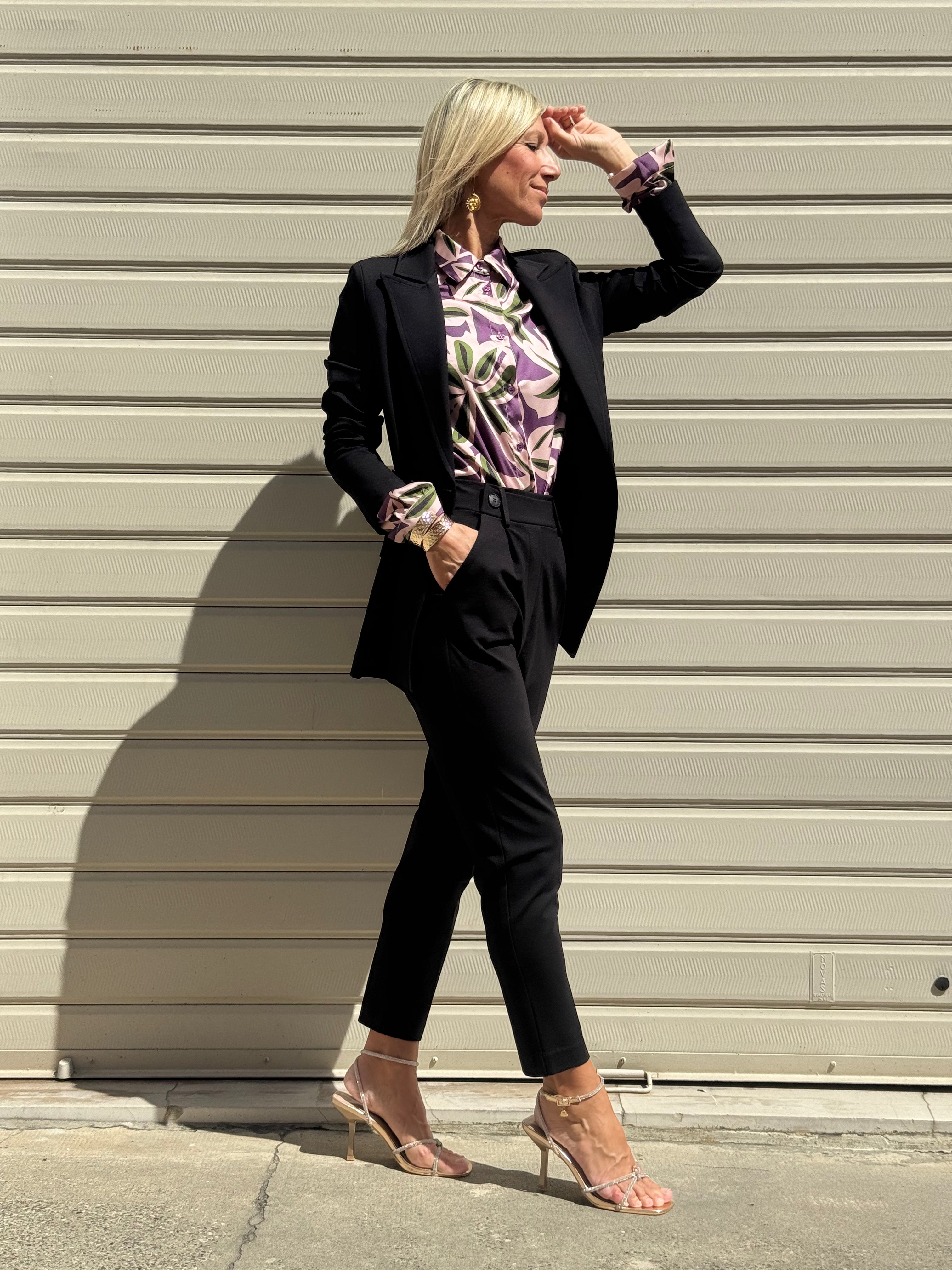 Blazer punto milano mimì