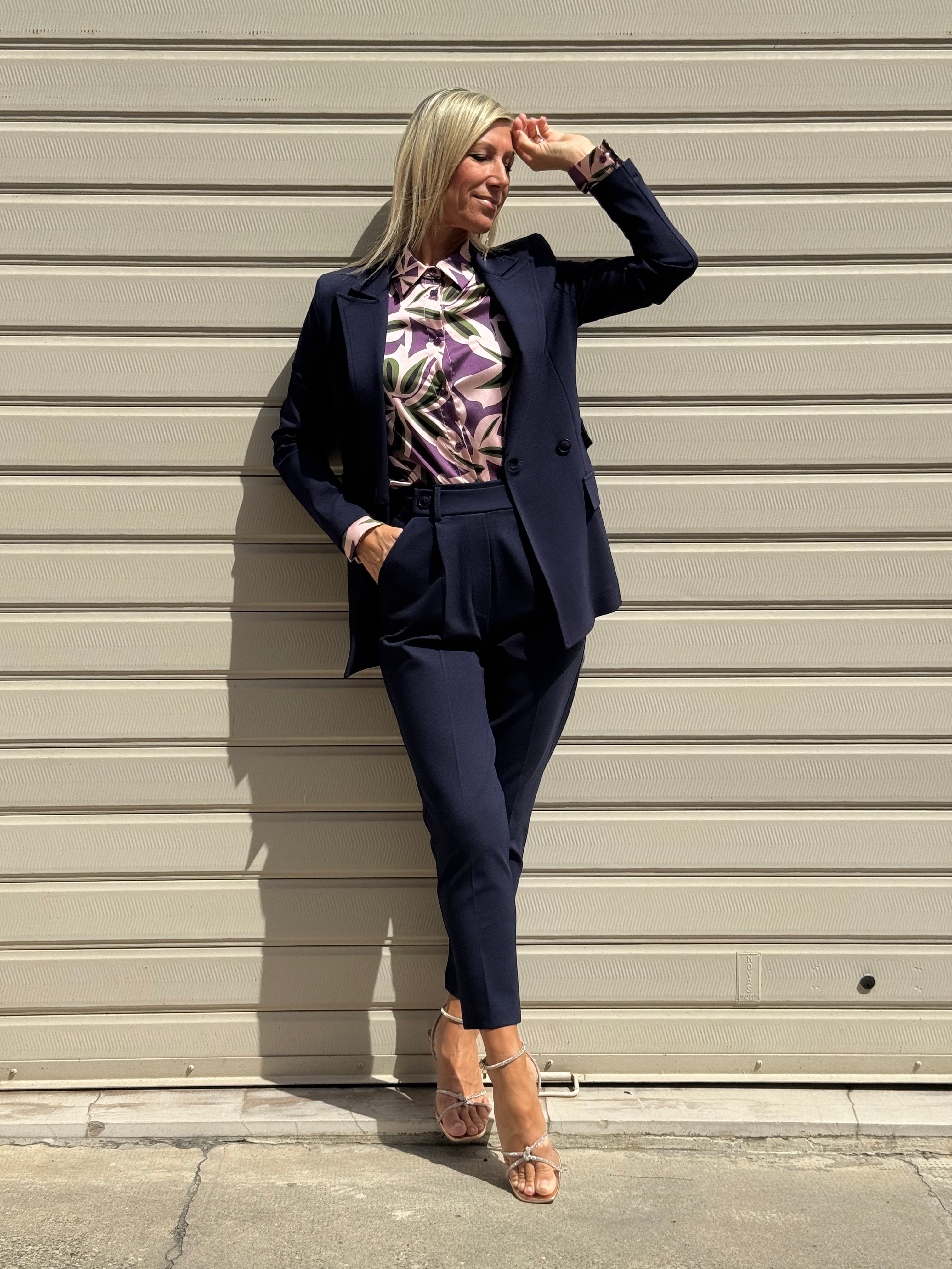 Blazer punto milano mimì