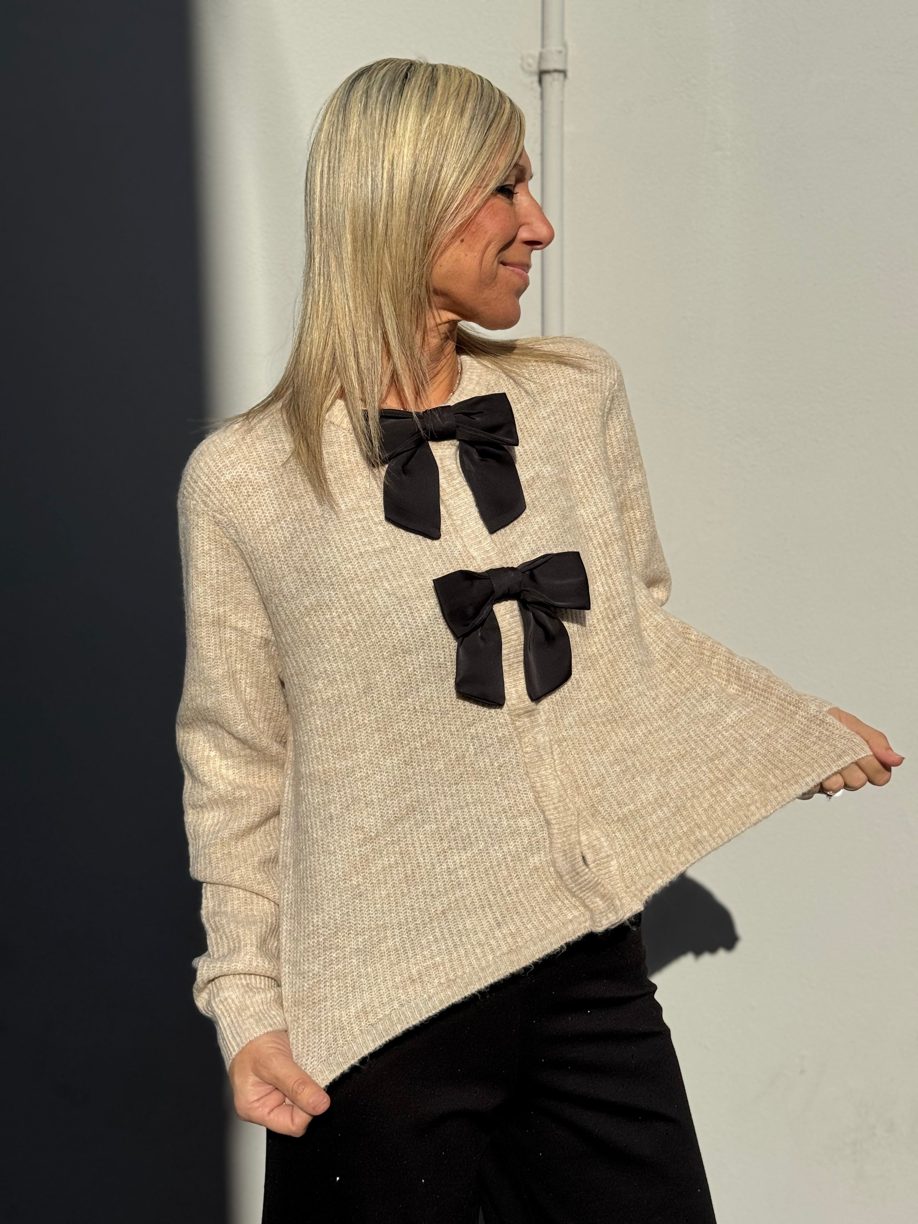 Cardigan 2 fiocchi 🎀