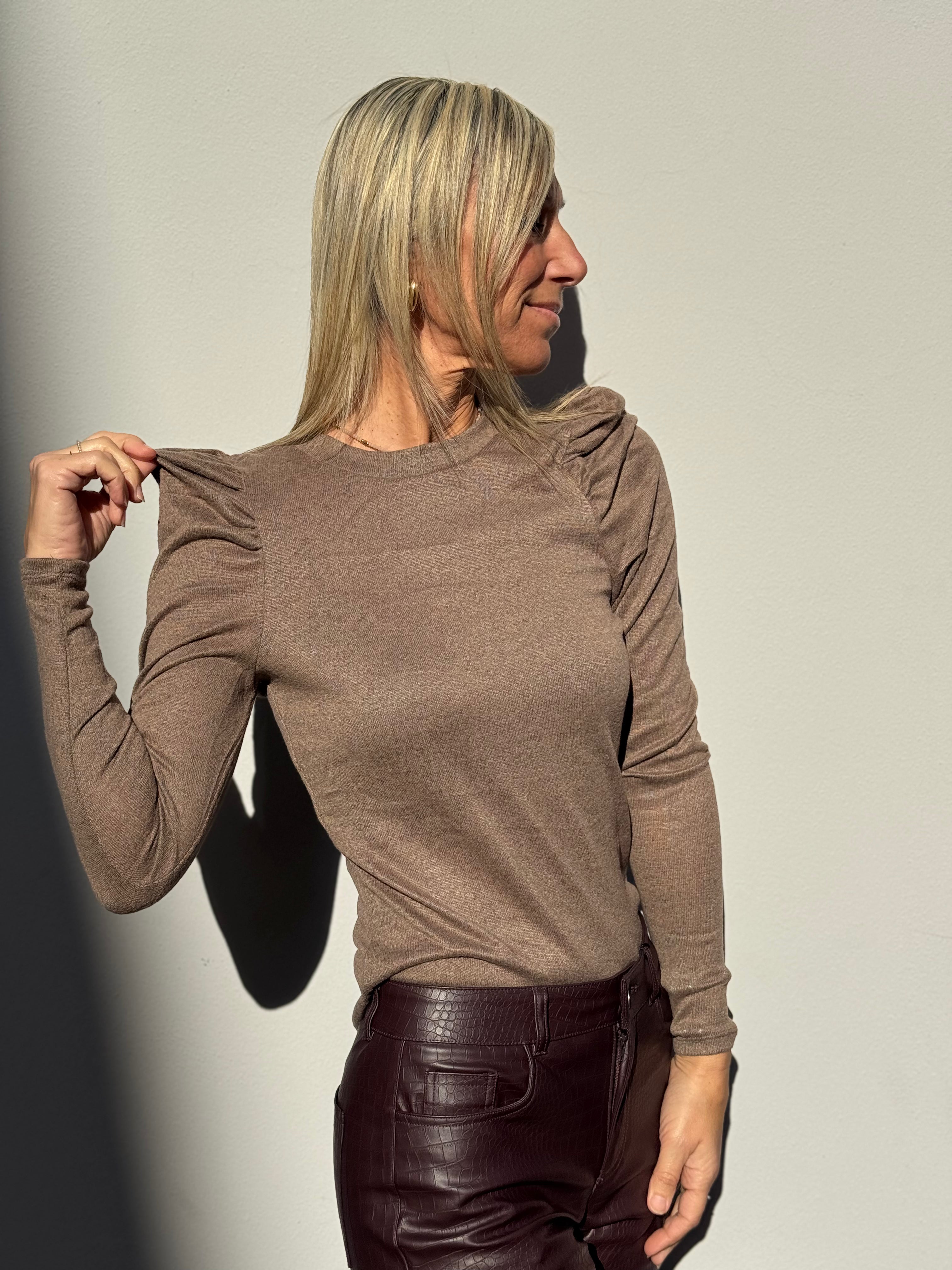 Maglia spalla sbuffo jdy