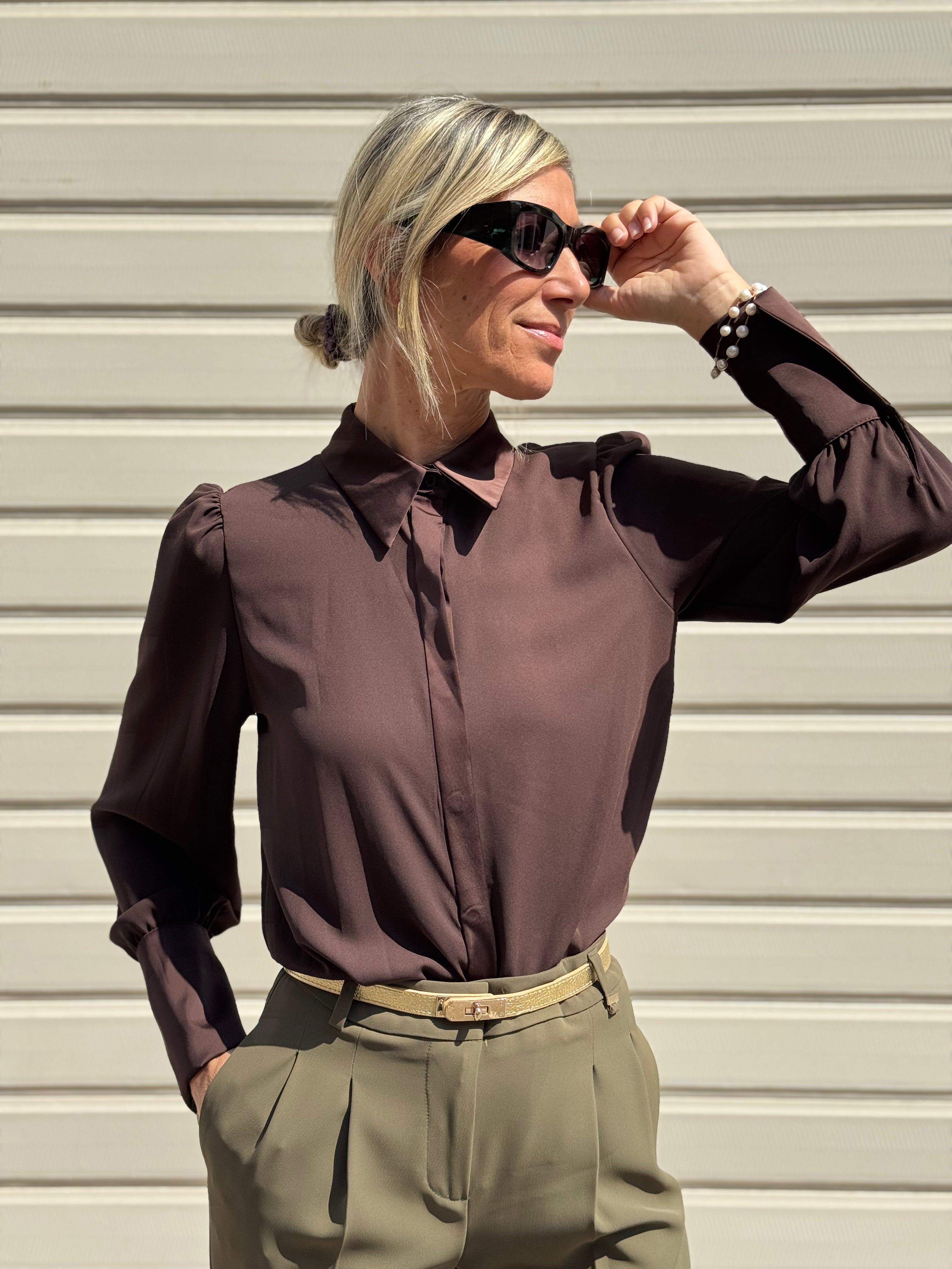 Camicia colletto raso artigli