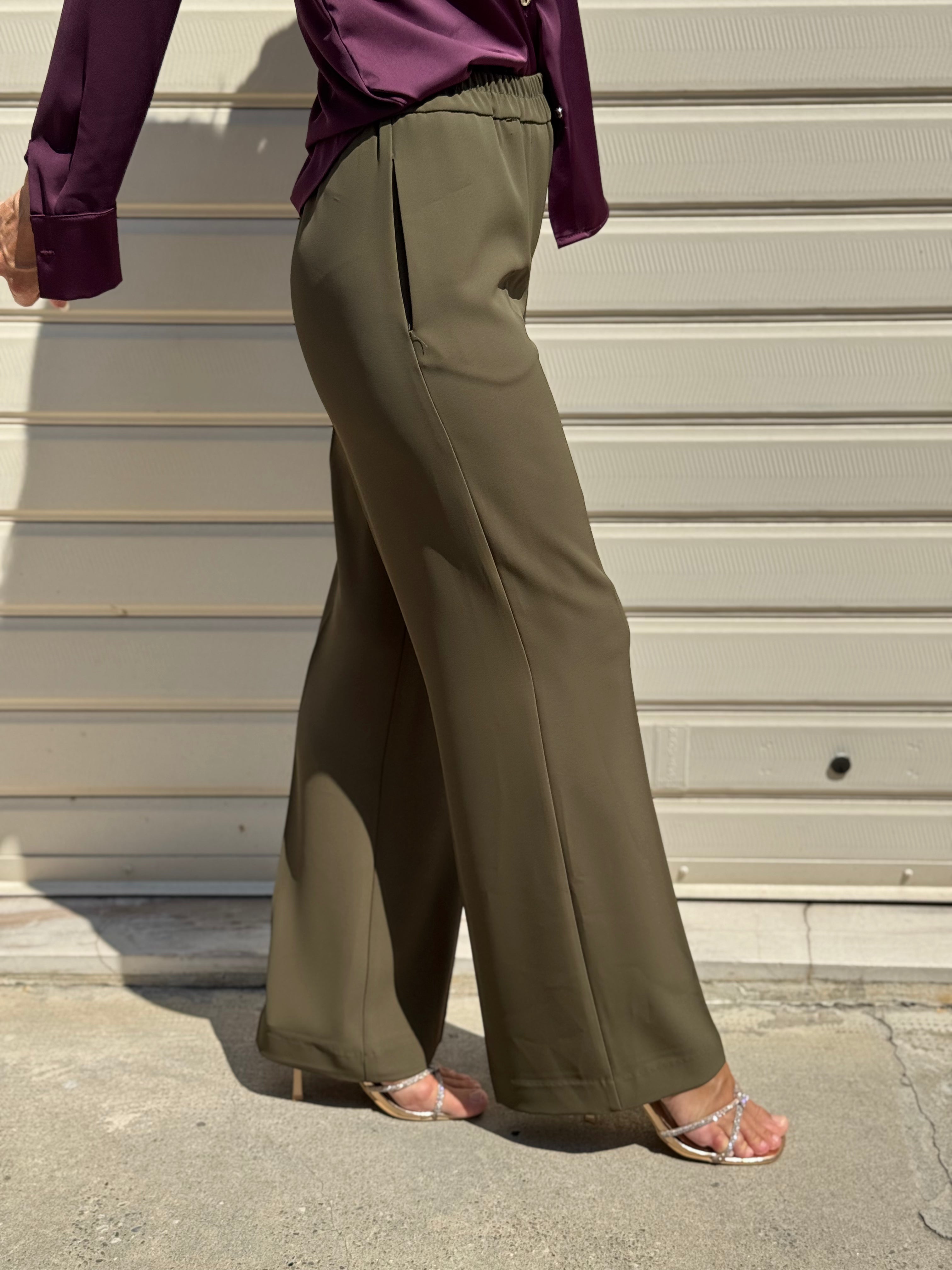 Pantalone con elastico artigli