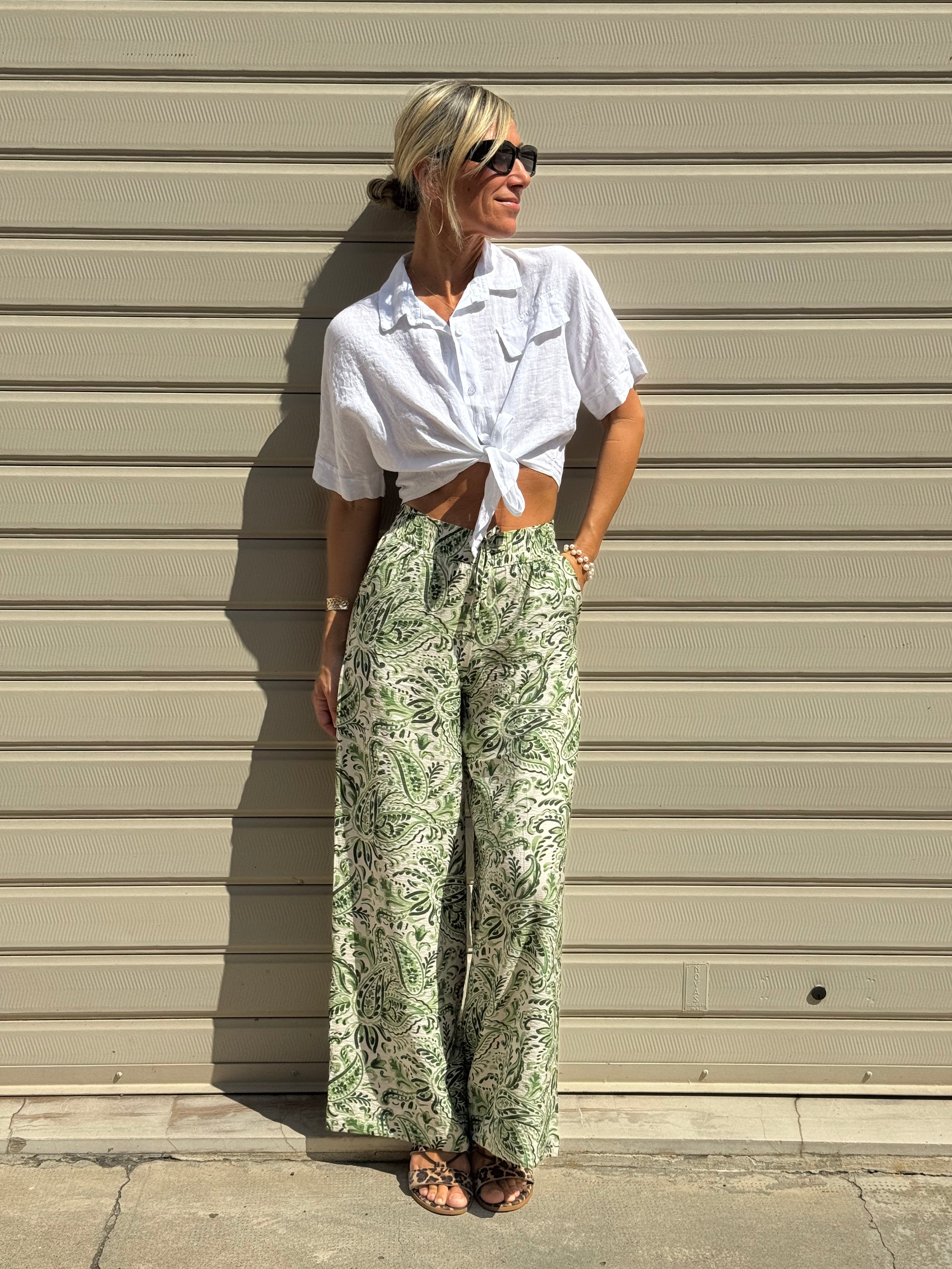 Pantalone palazzo paisley jdy