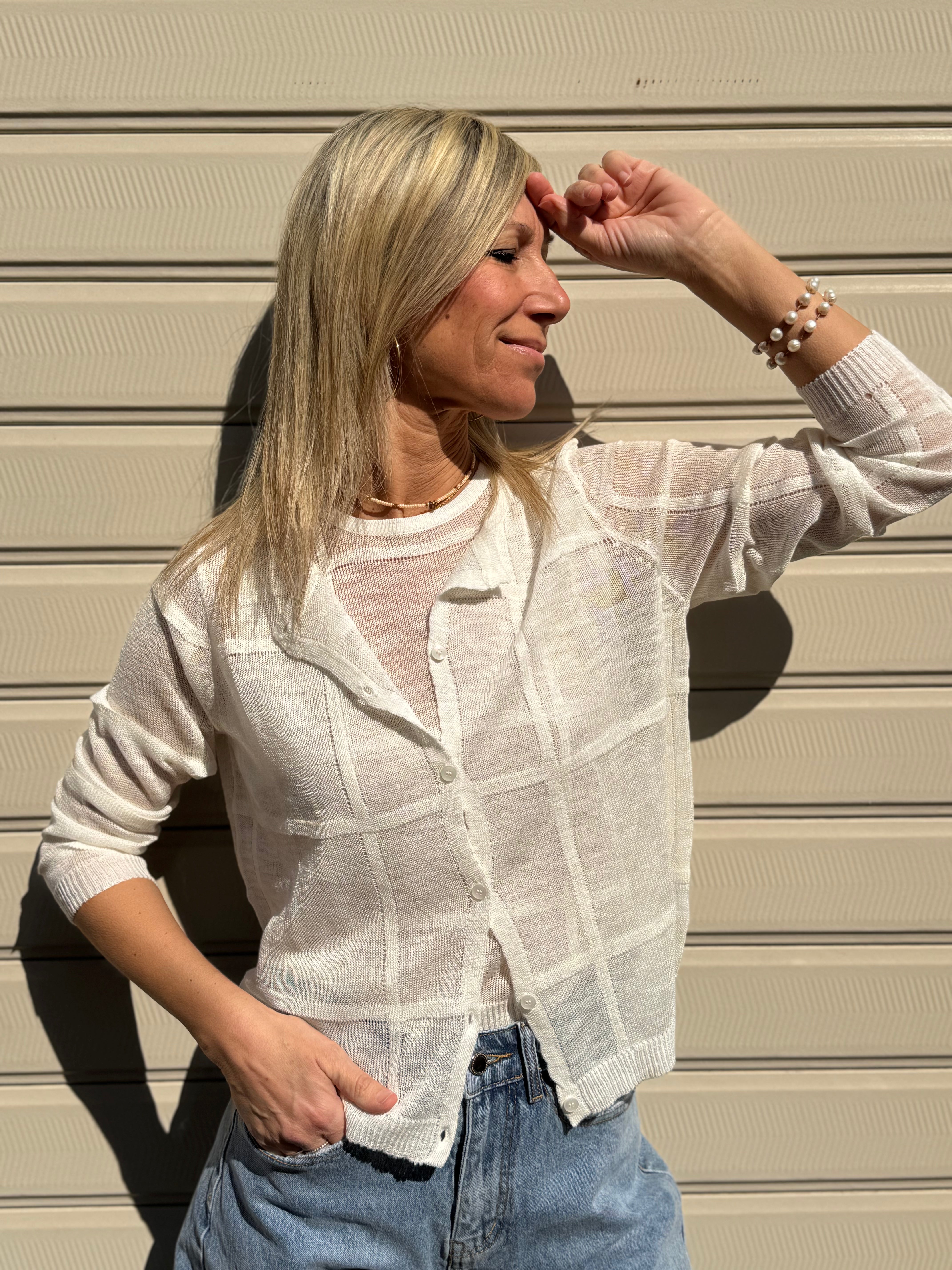 Cardigan leggero mimì