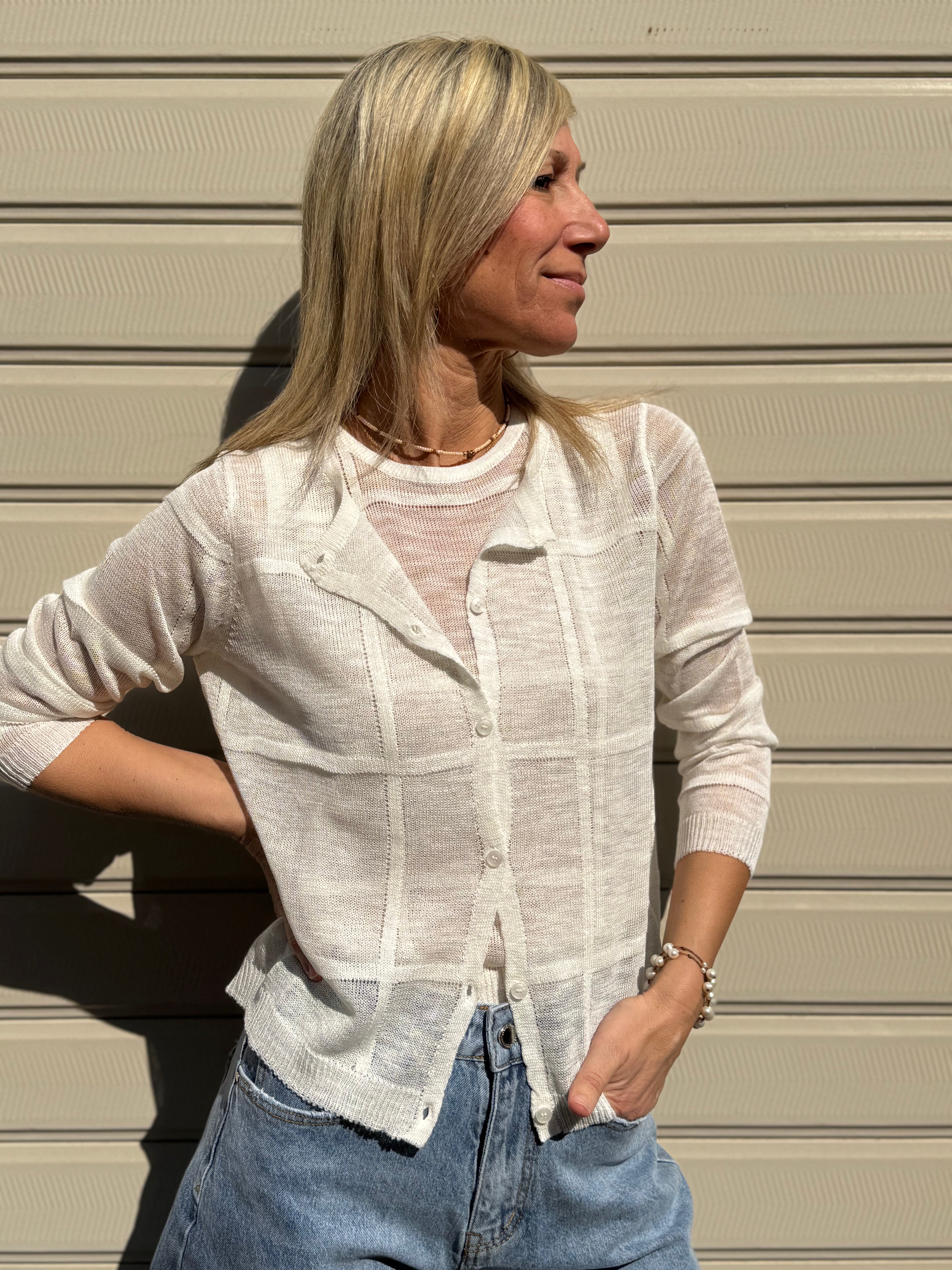 Cardigan leggero mimì