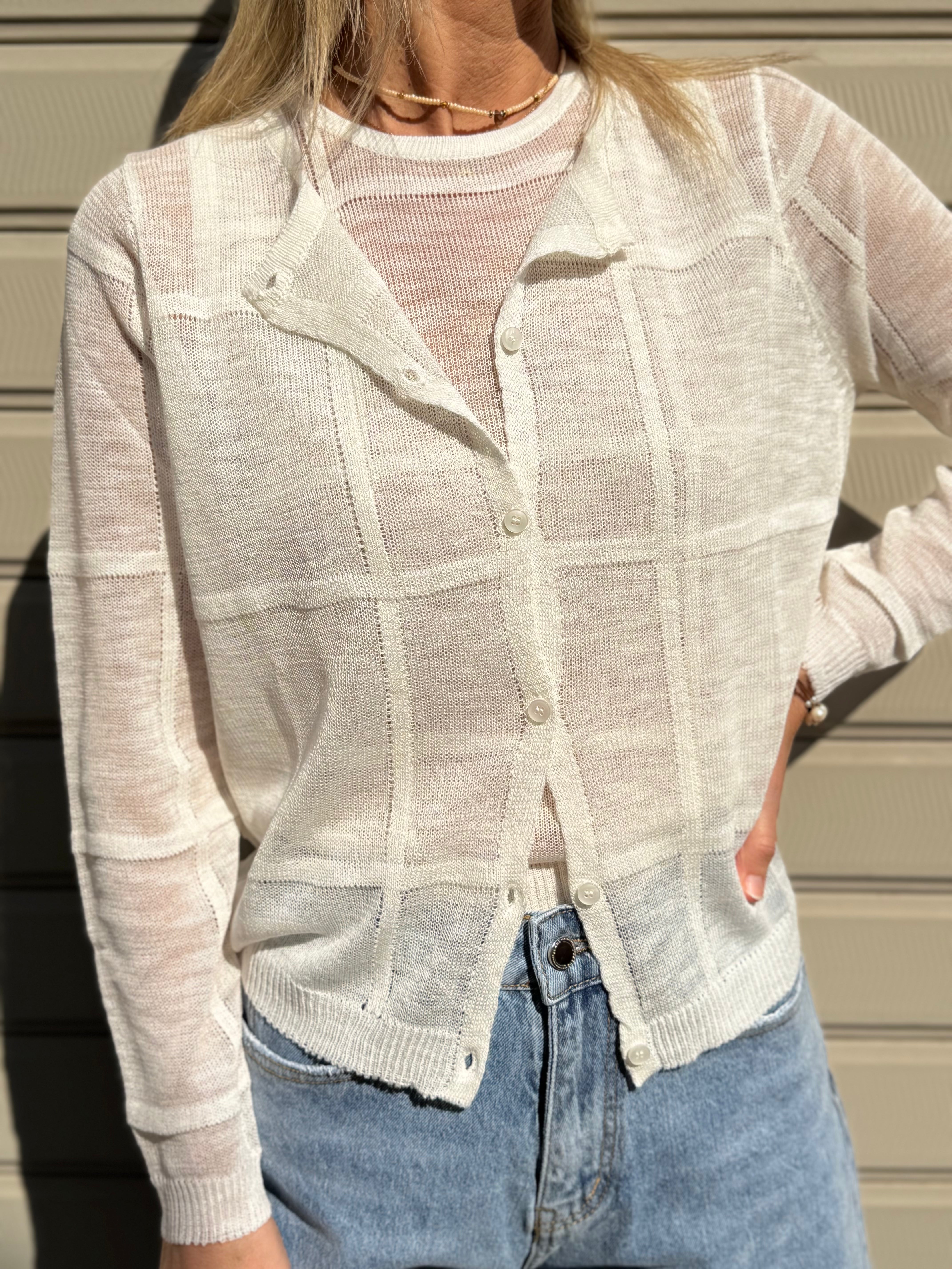 Cardigan leggero mimì
