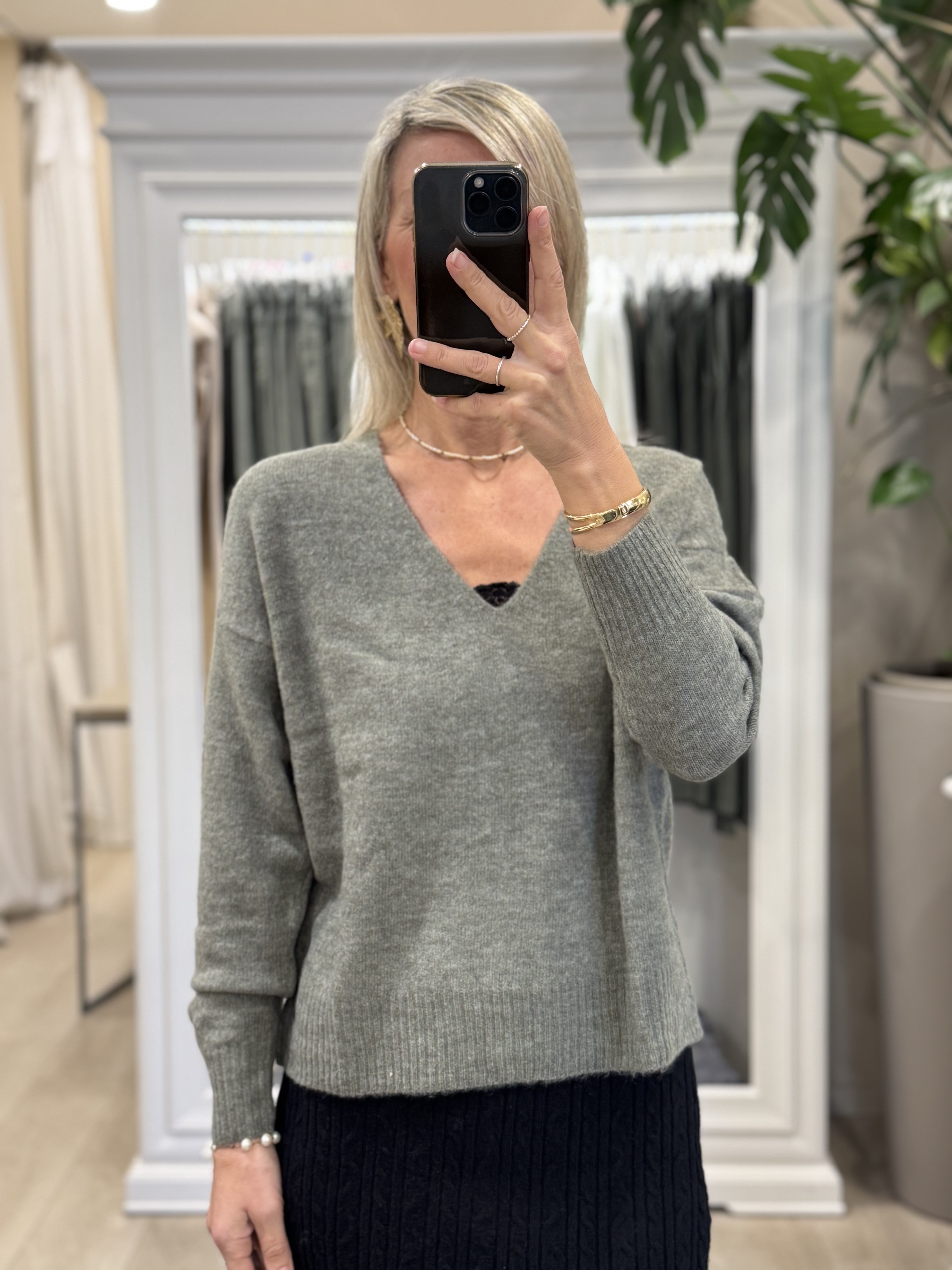 Maglia Scollo V Over