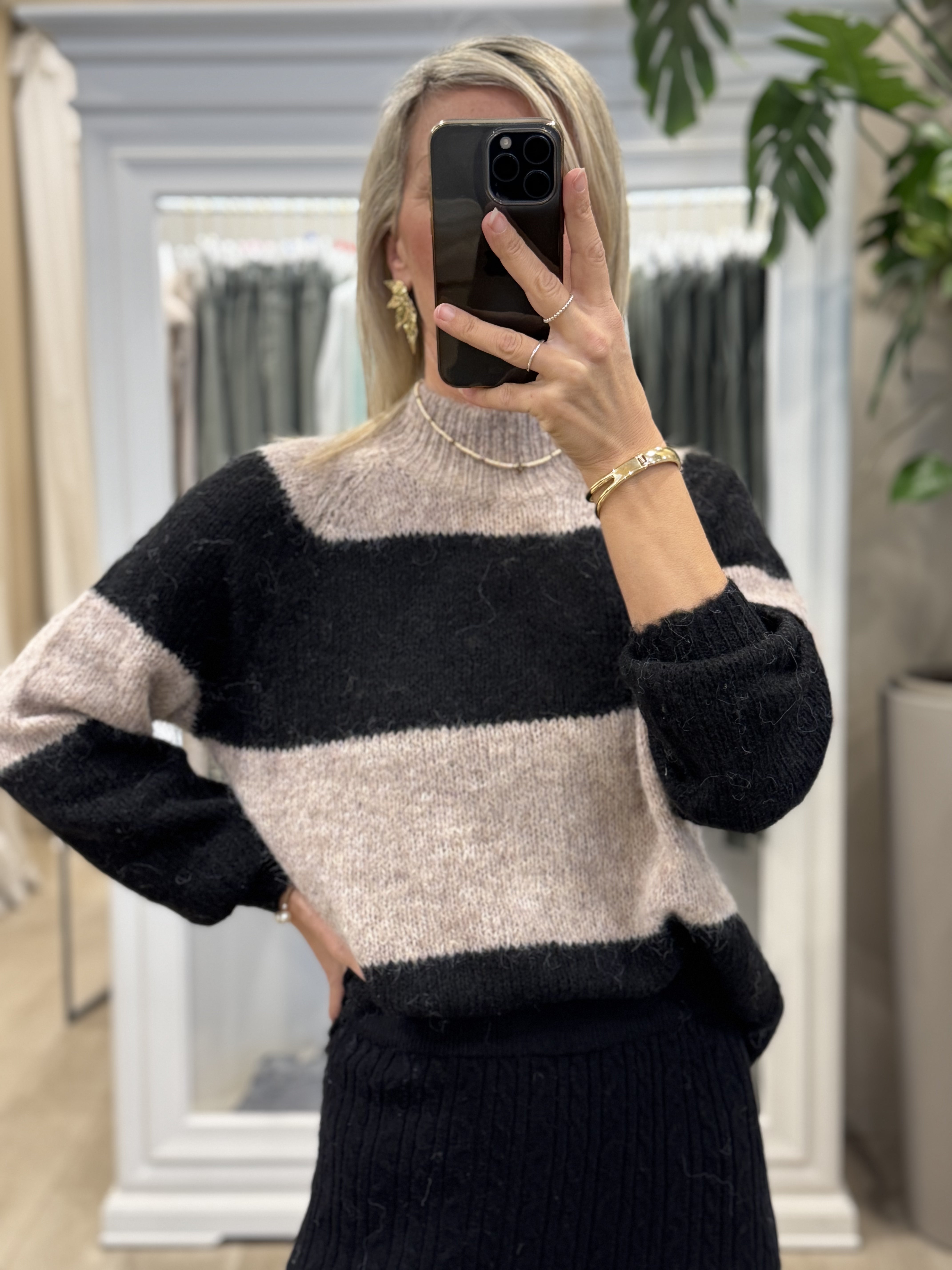 Maglia Lupetto Righe
