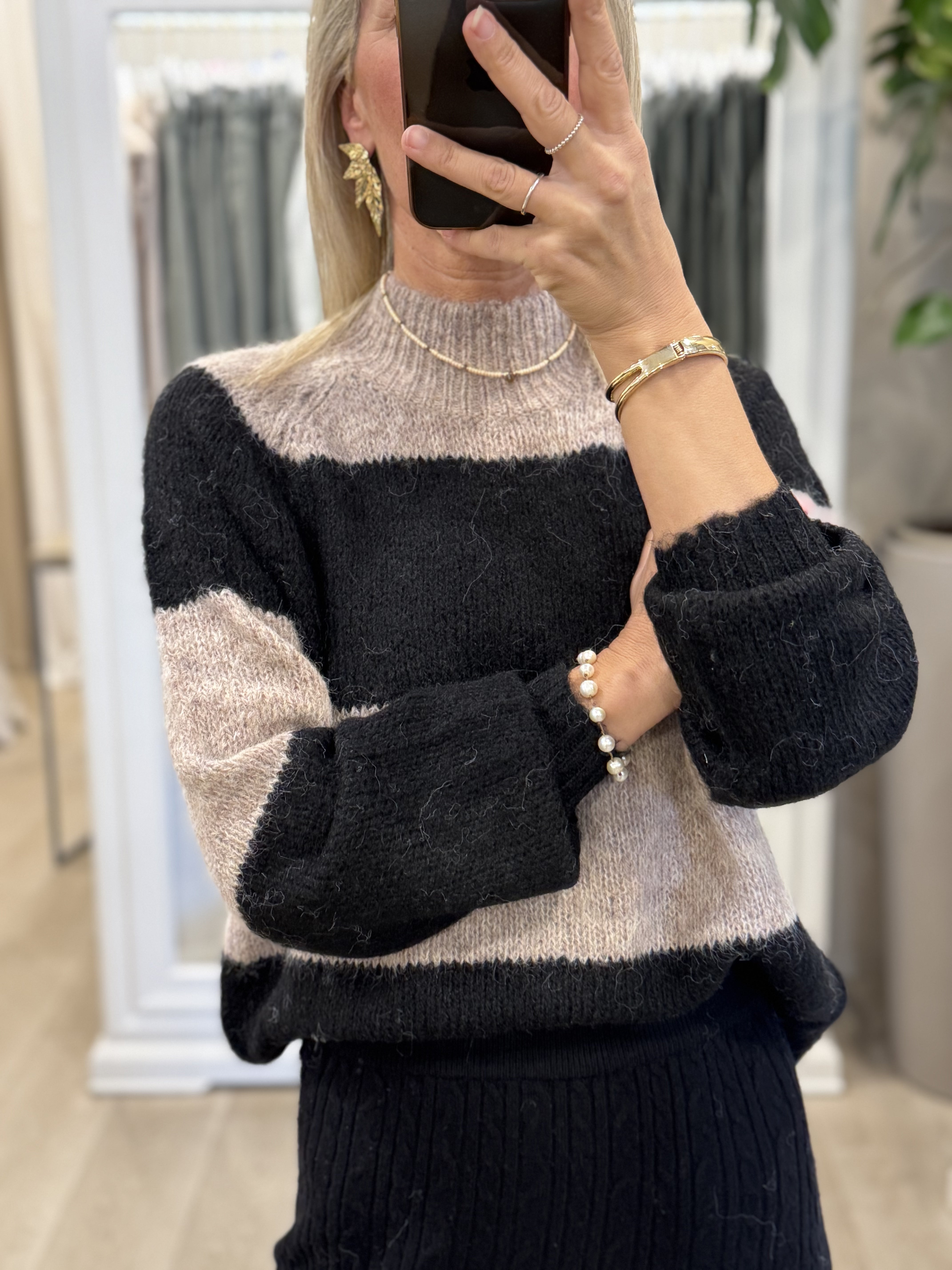 Maglia Lupetto Righe