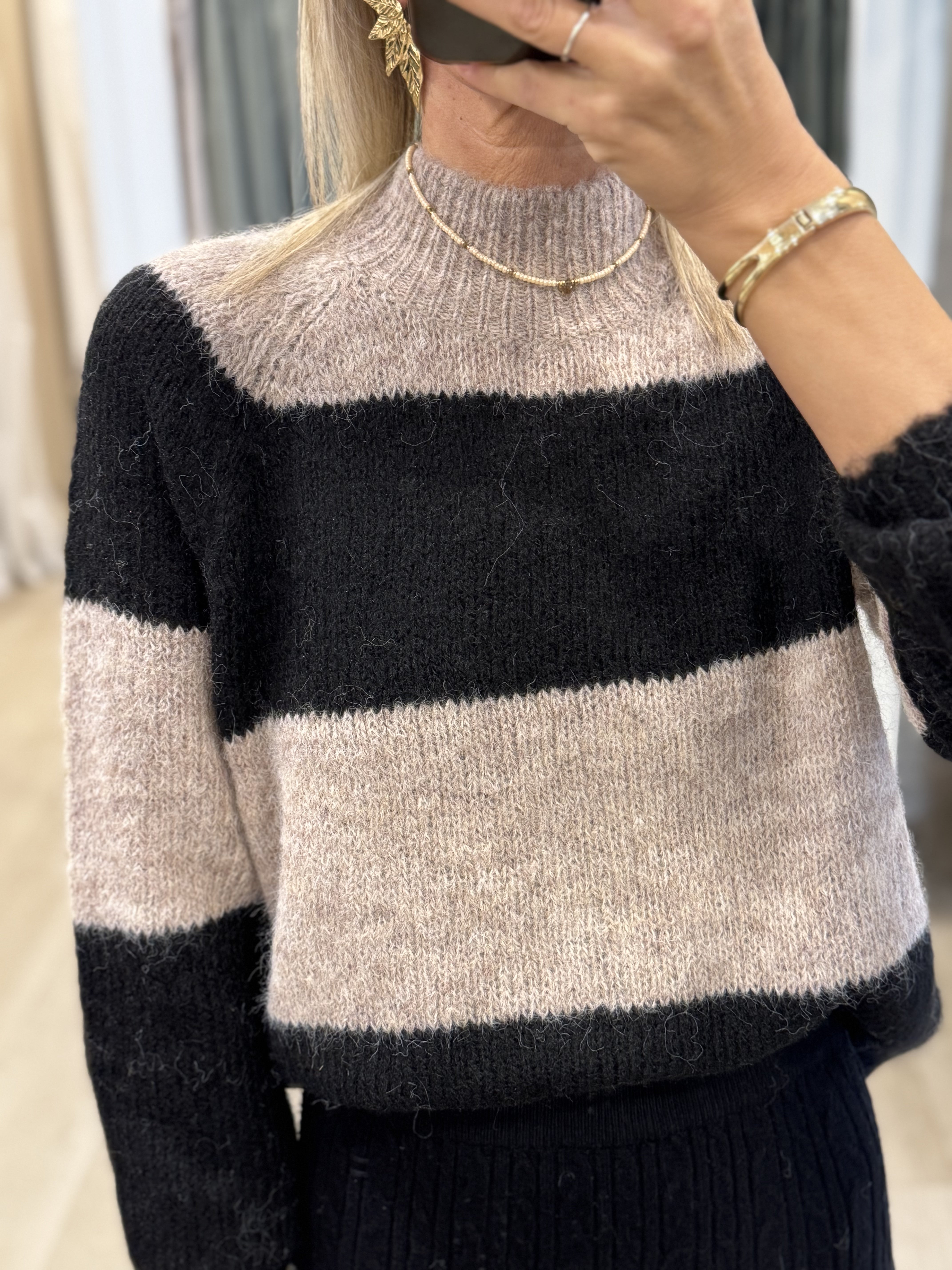 Maglia Lupetto Righe