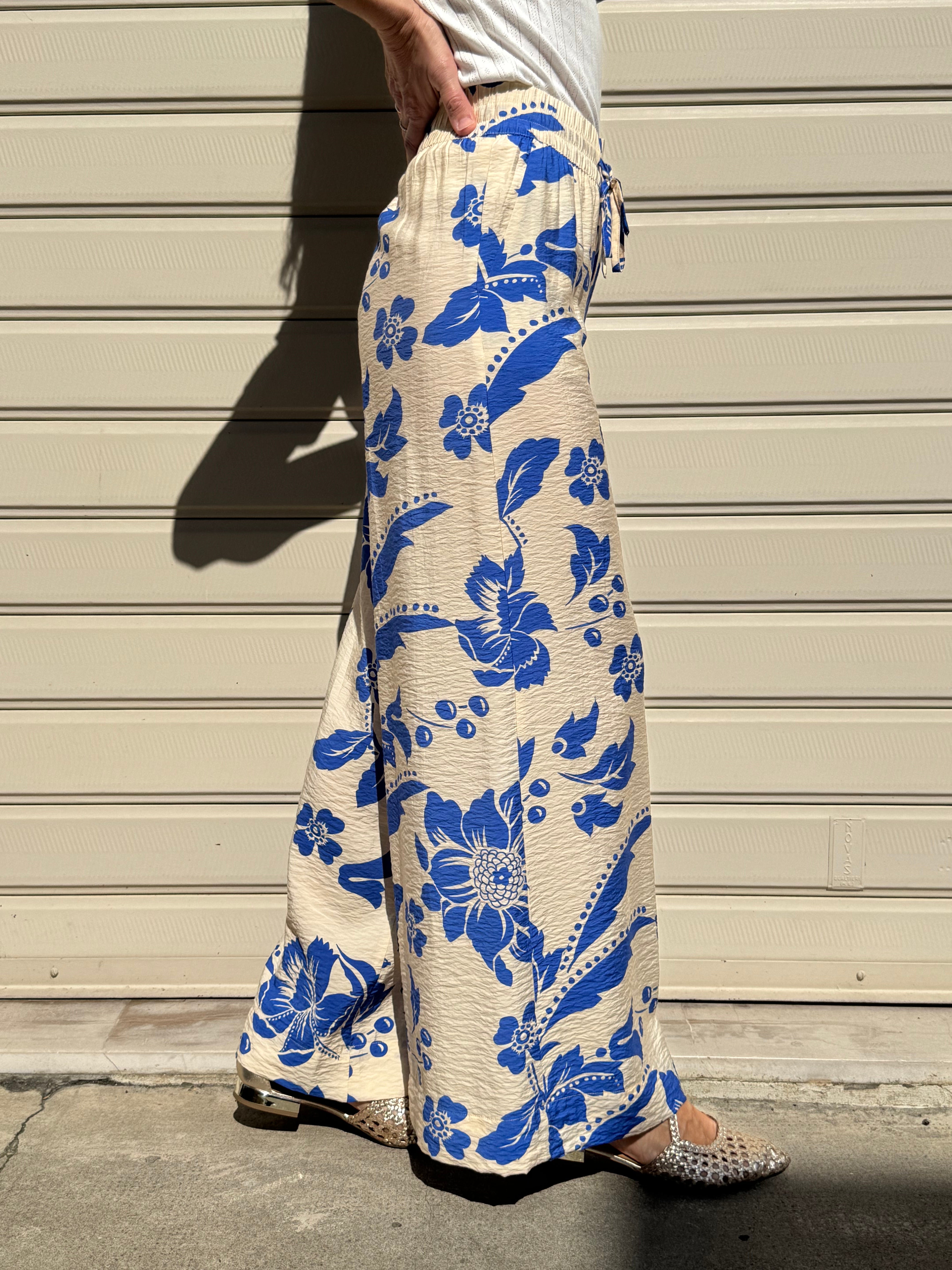 Pantalone palazzo floreale jdy