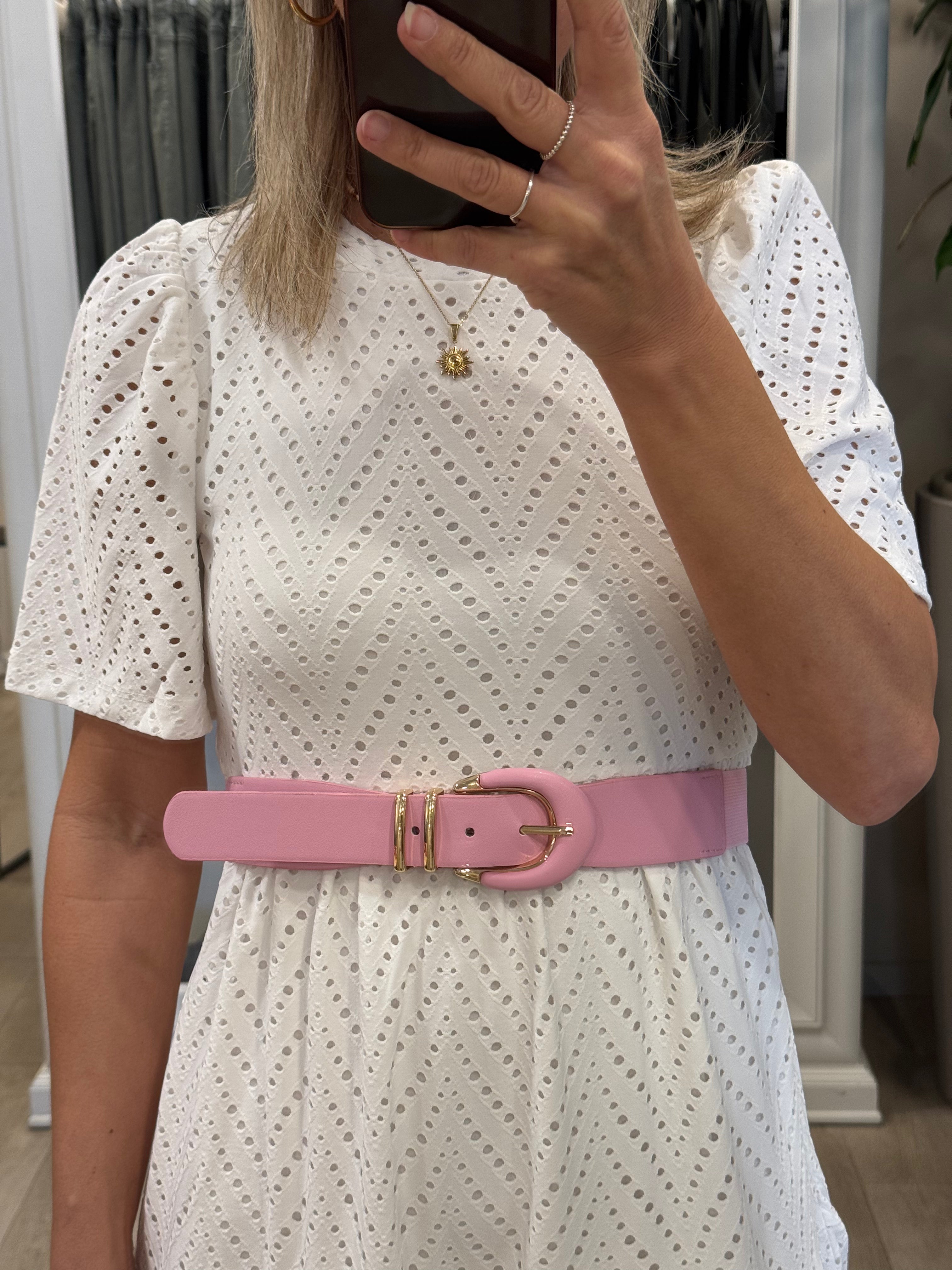 Cintura Fibbia Arrotondata