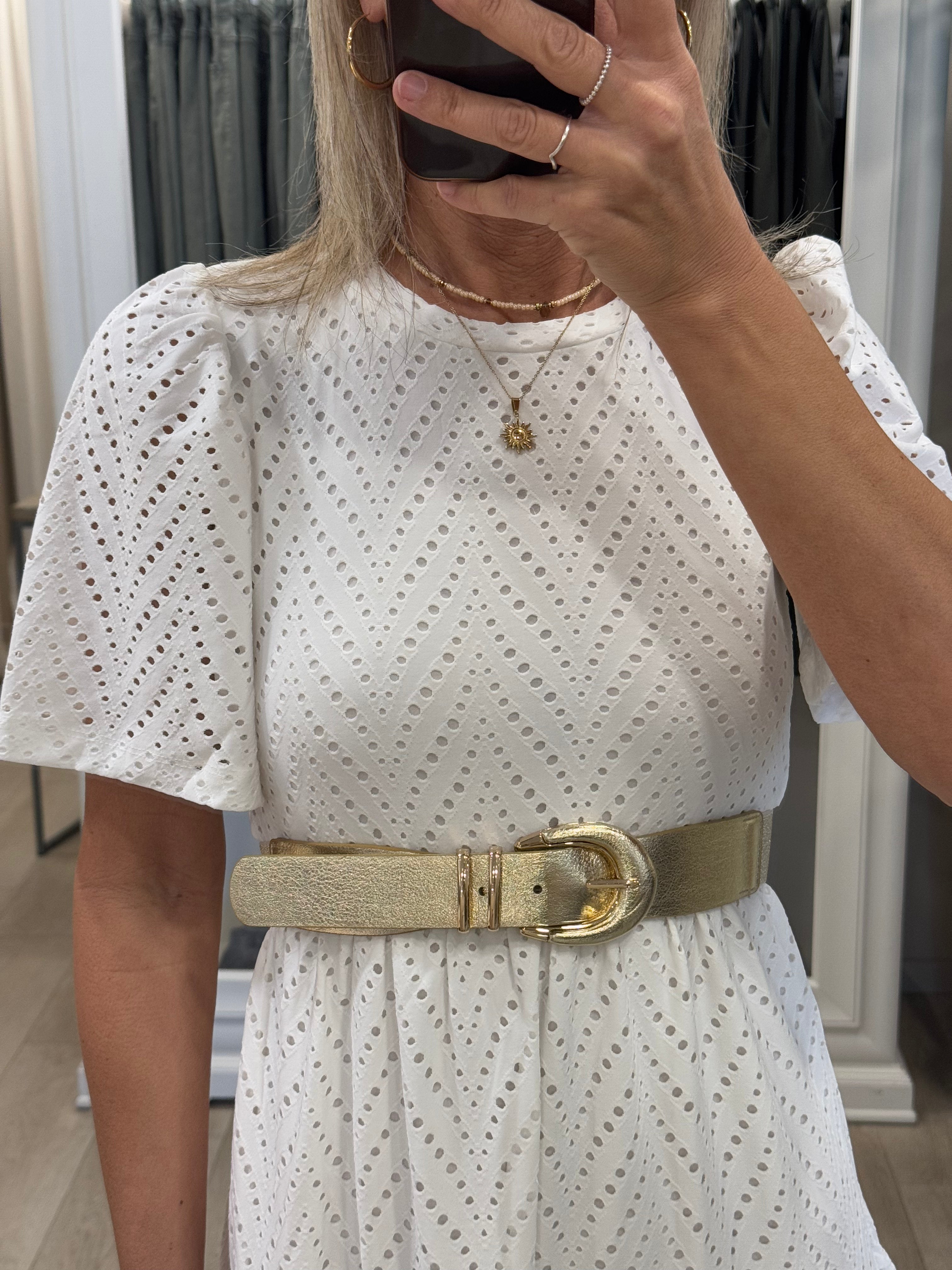 Cintura Fibbia Arrotondata