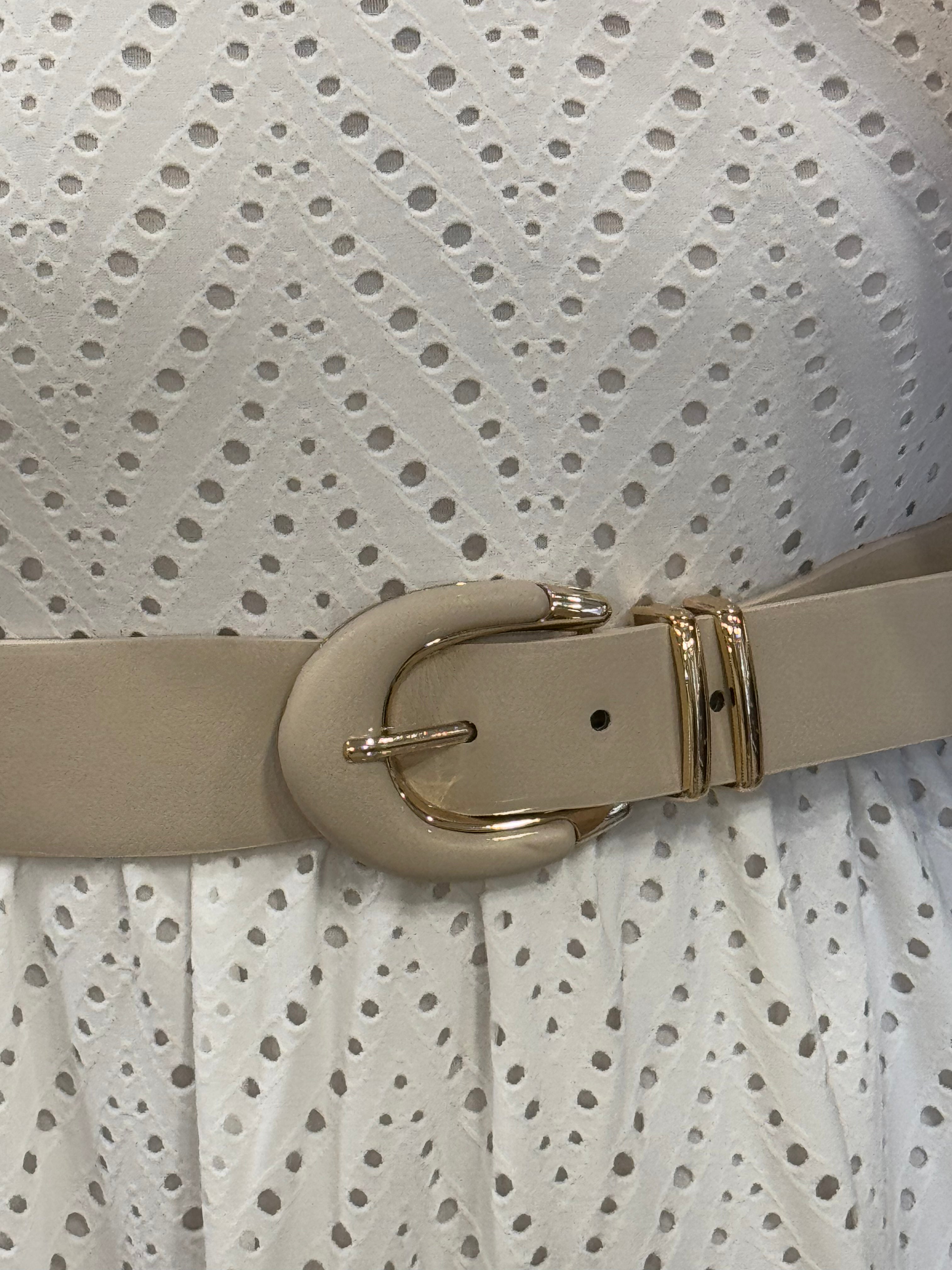 Cintura Fibbia Arrotondata