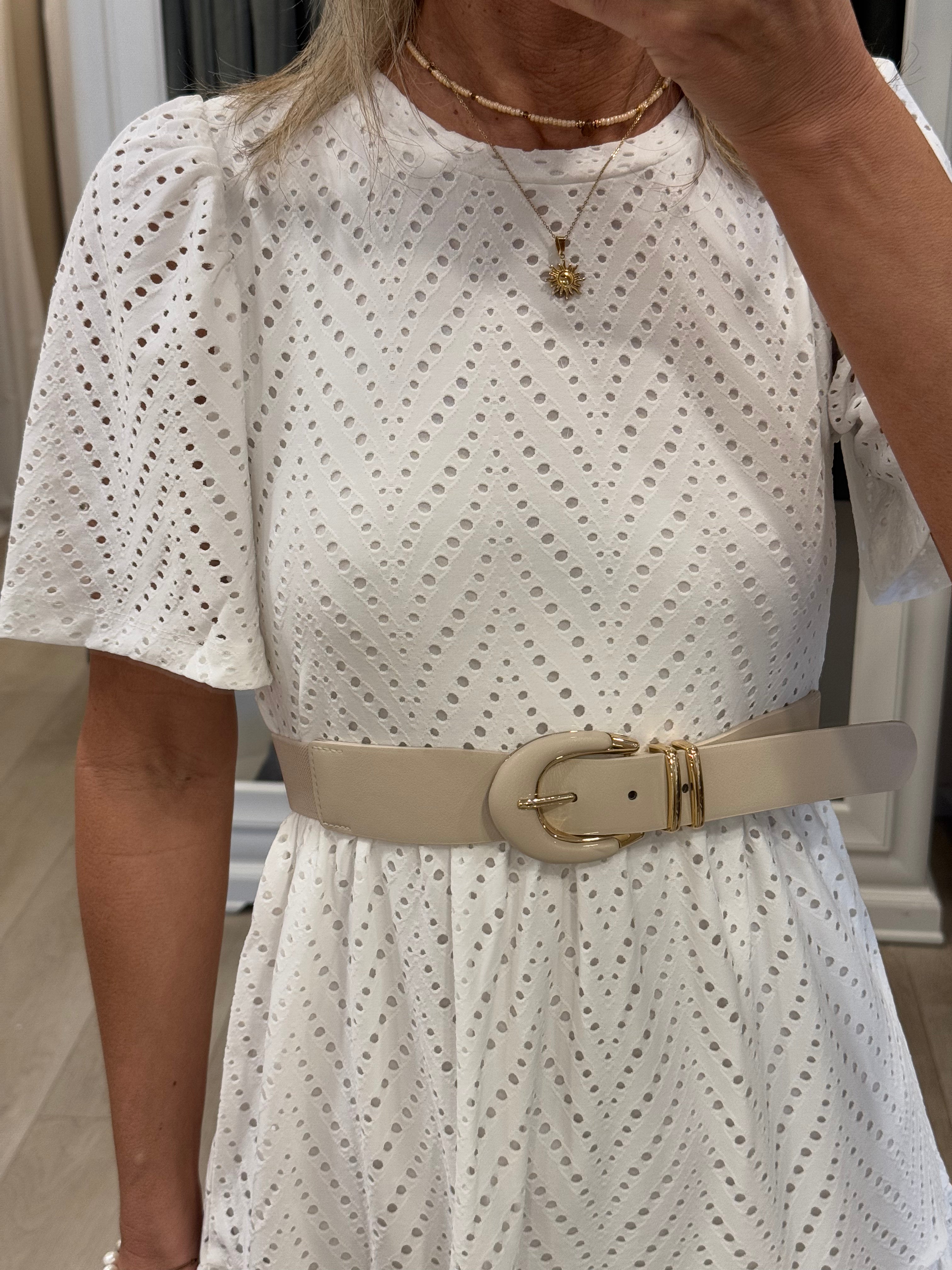 Cintura Fibbia Arrotondata