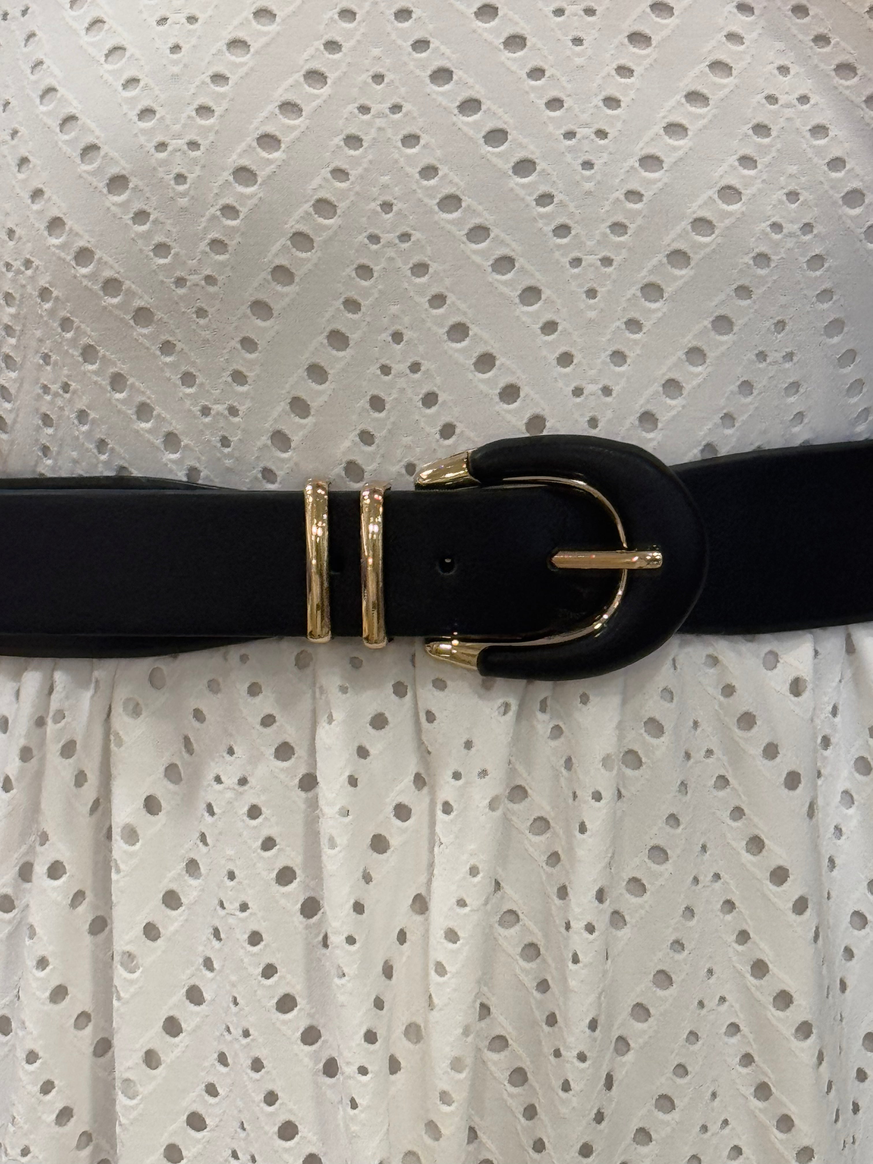 Cintura Fibbia Arrotondata