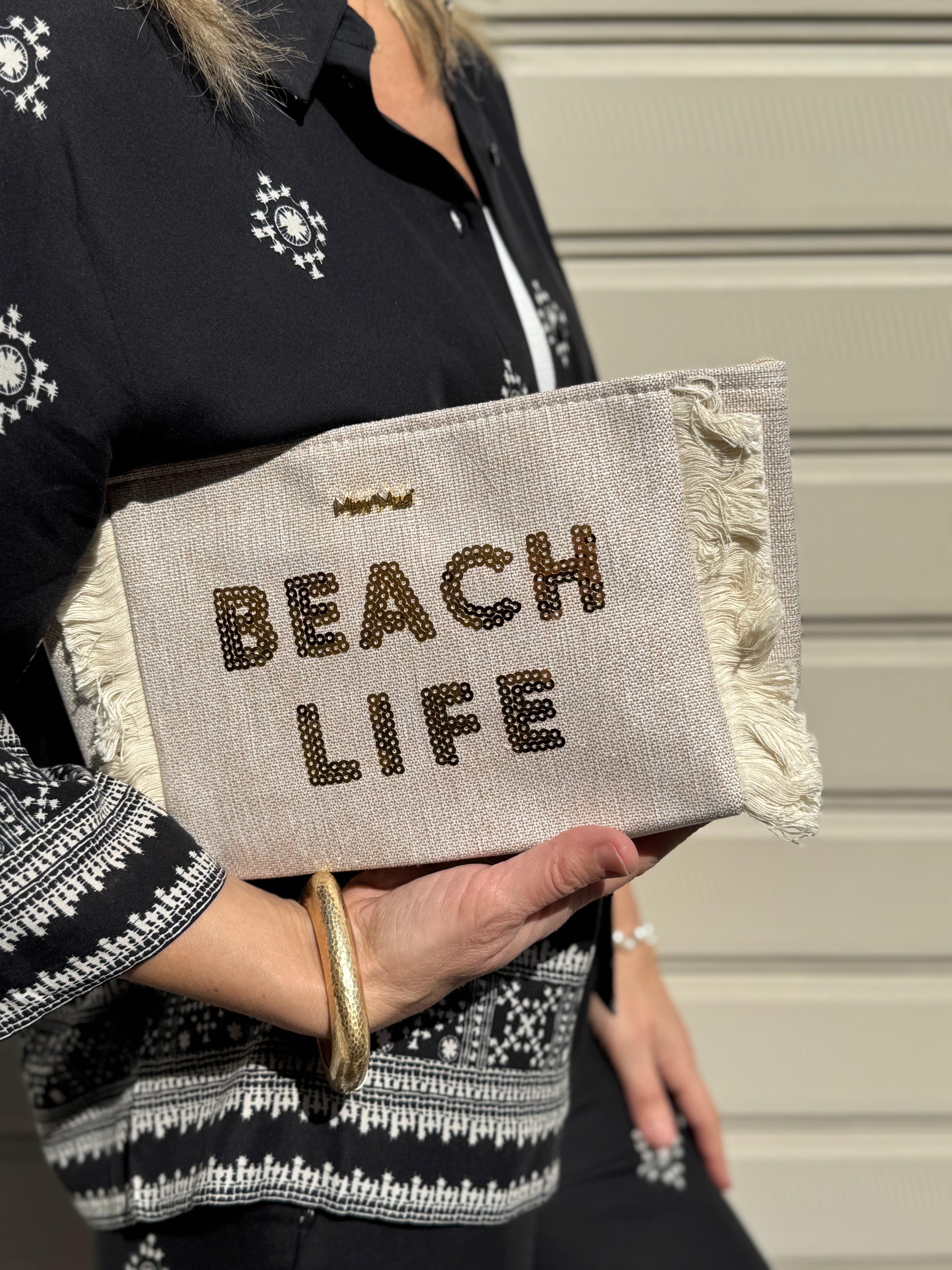 Pochette beach life mimì