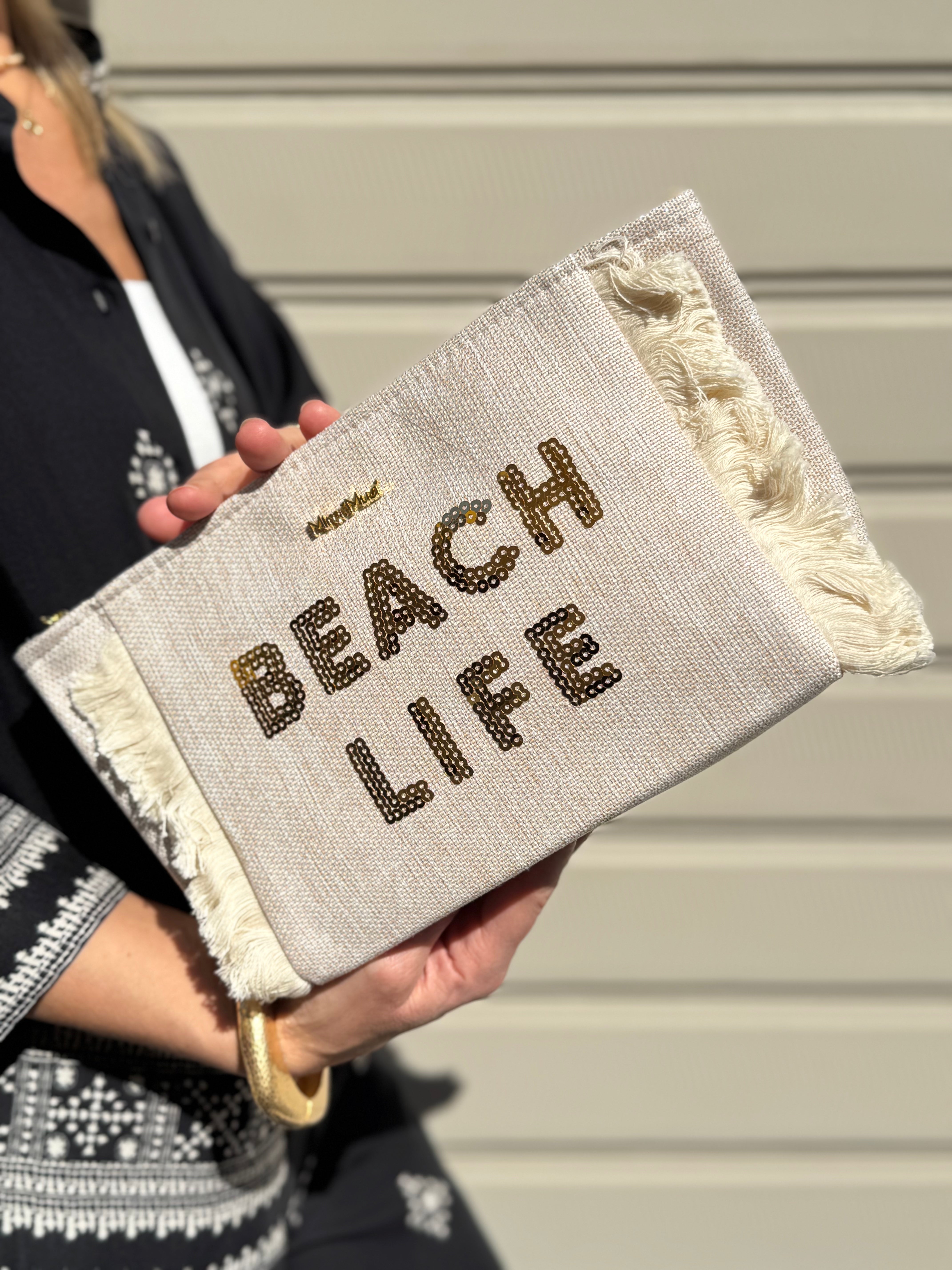 Pochette beach life mimì