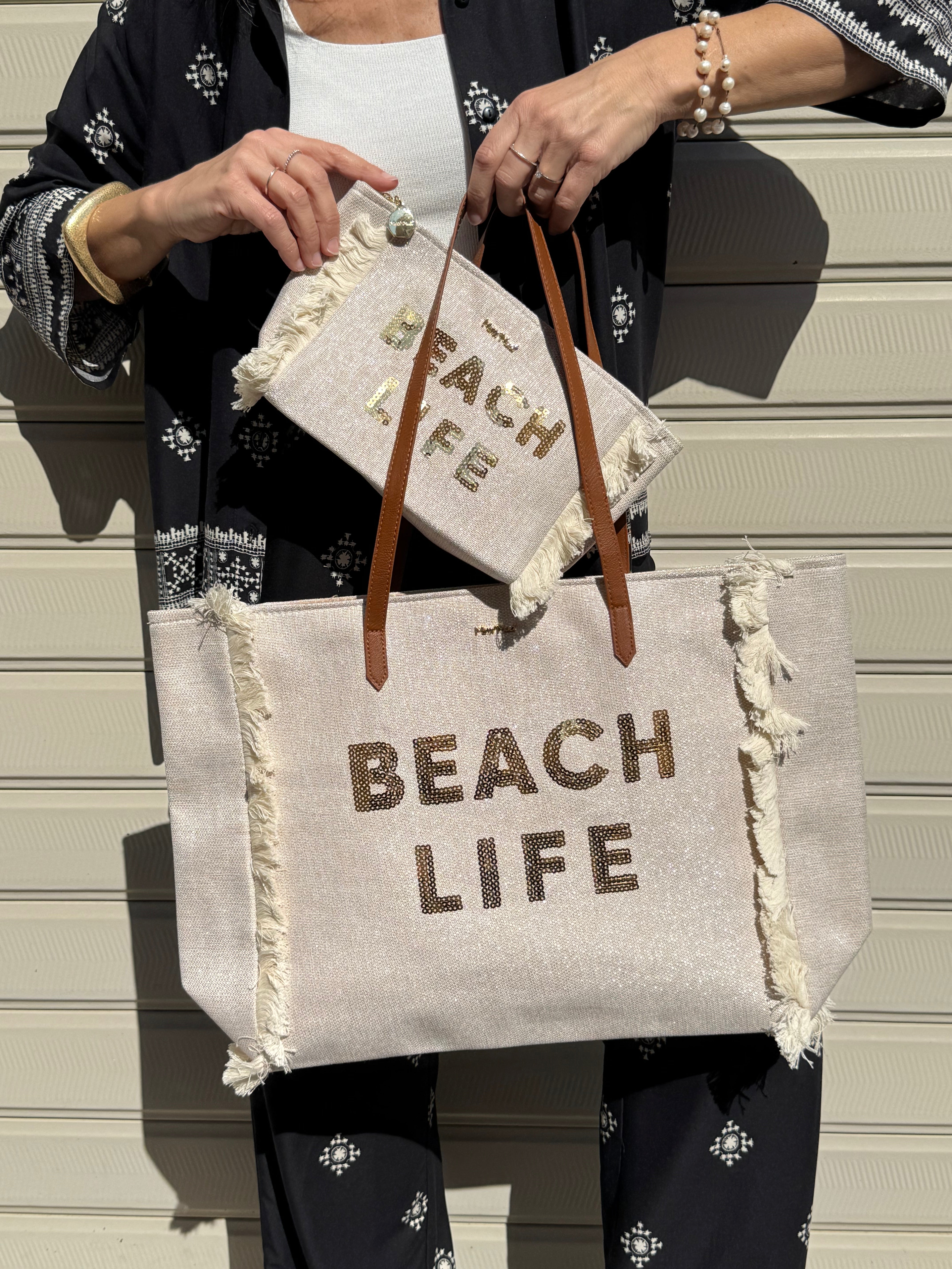 Pochette beach life mimì