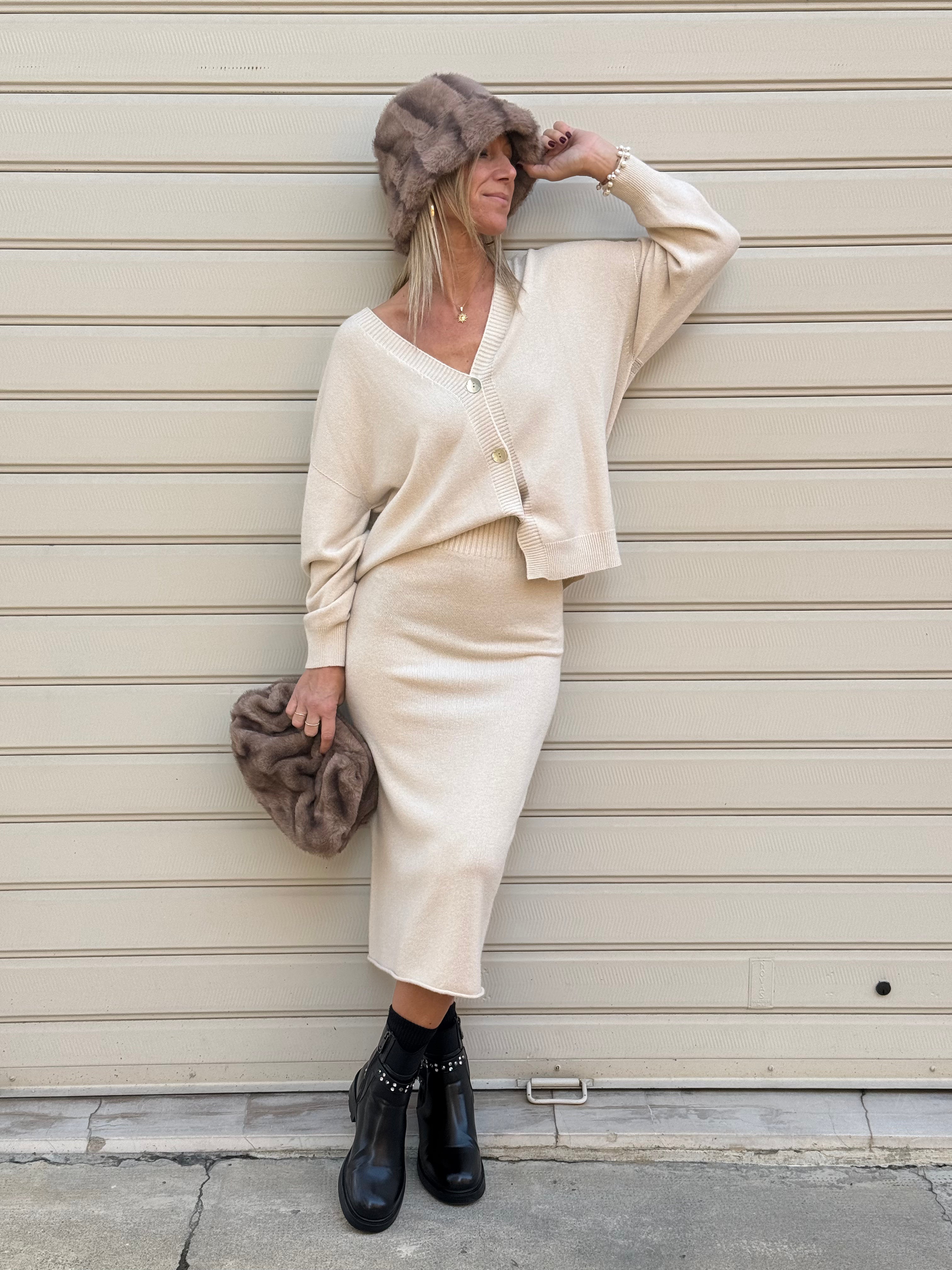 Cardigan maglia imperial