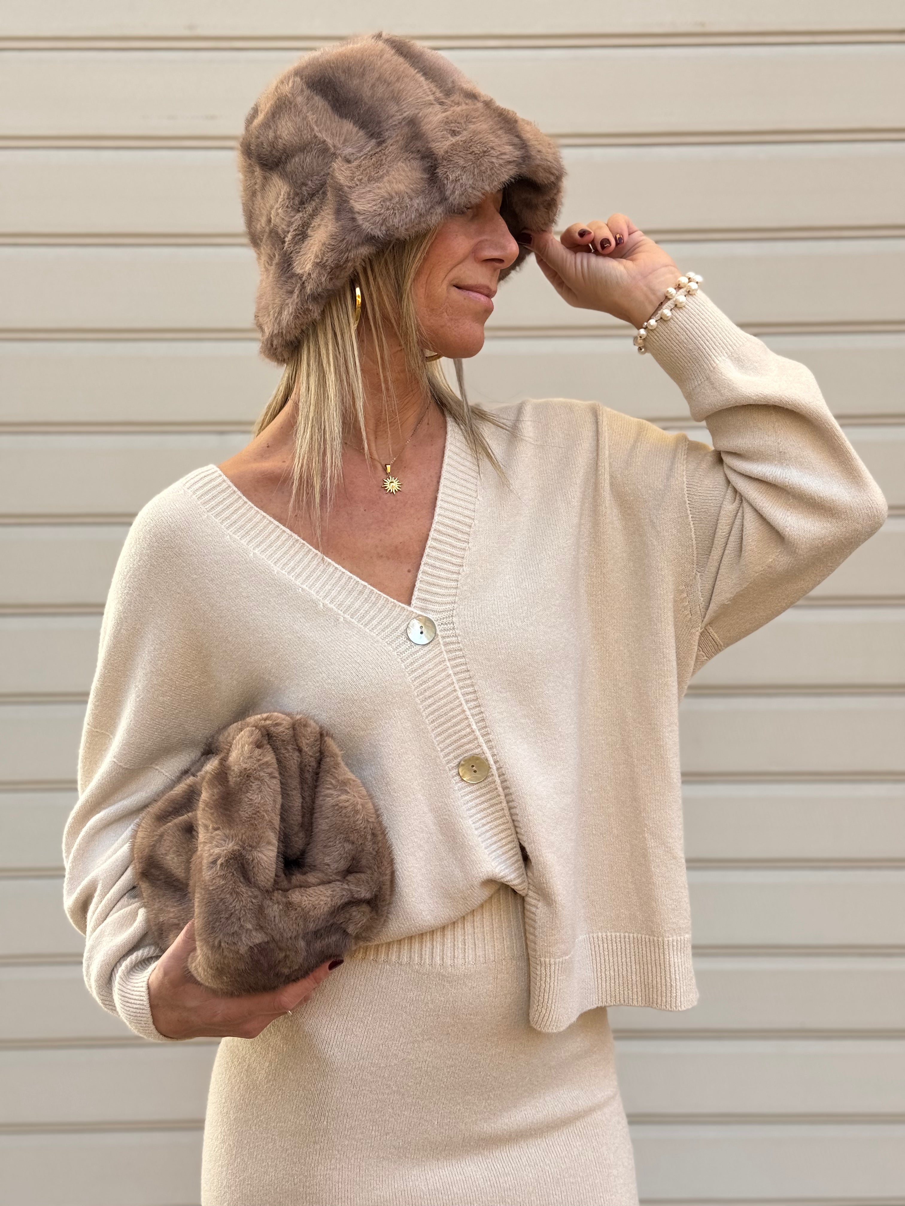 Cardigan maglia imperial