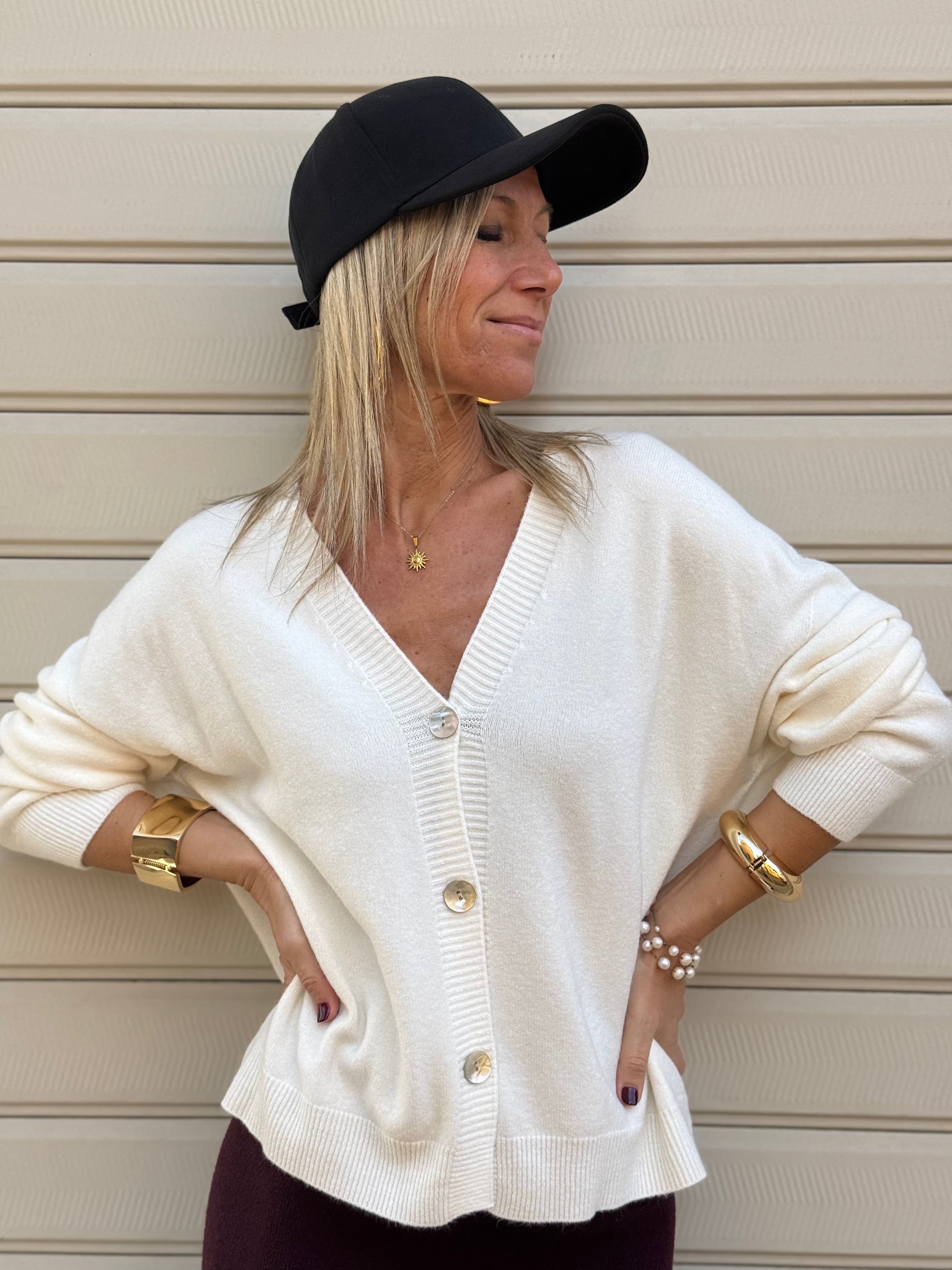 Cardigan maglia imperial