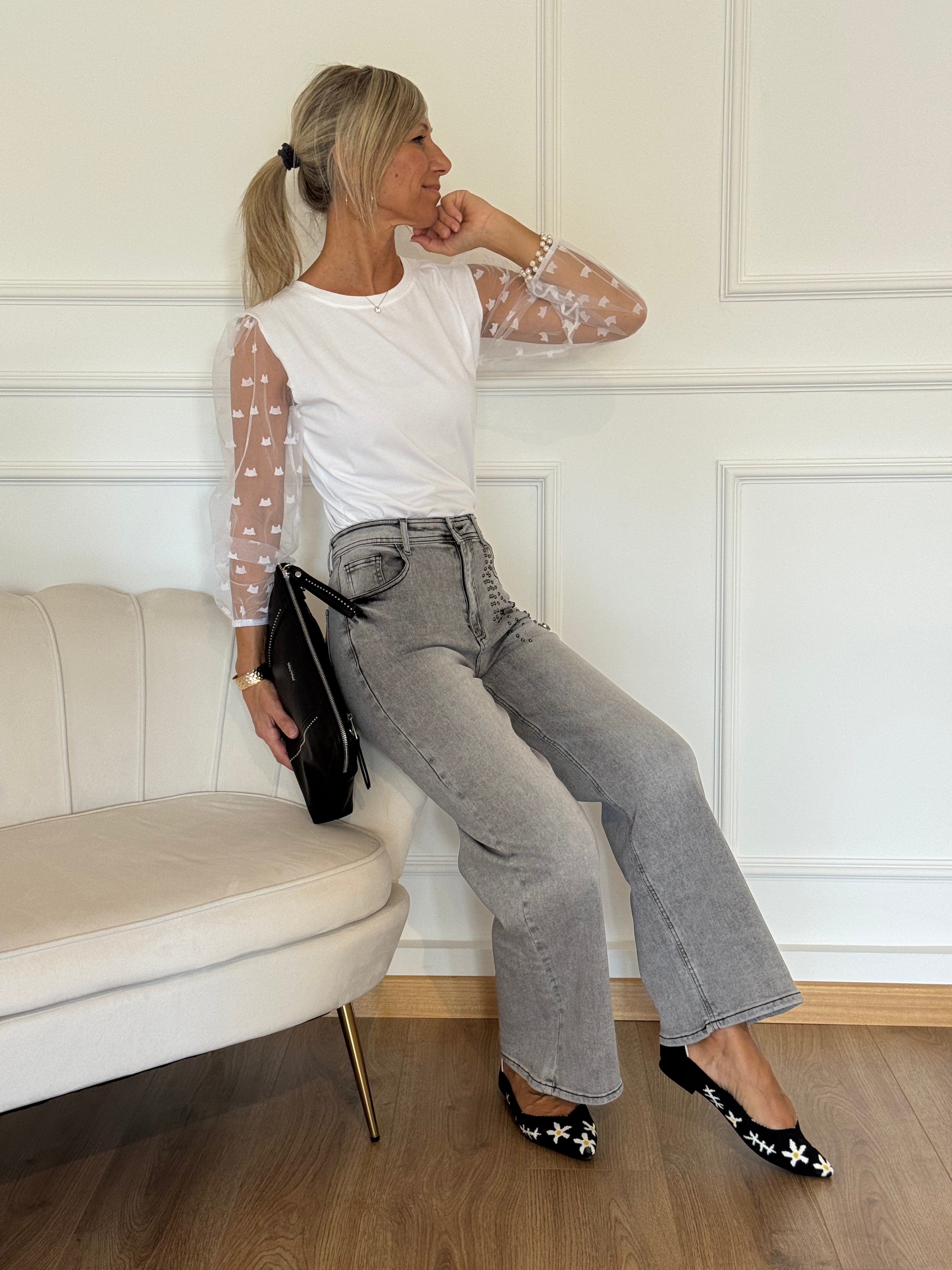 Jeans motivo catena mimì