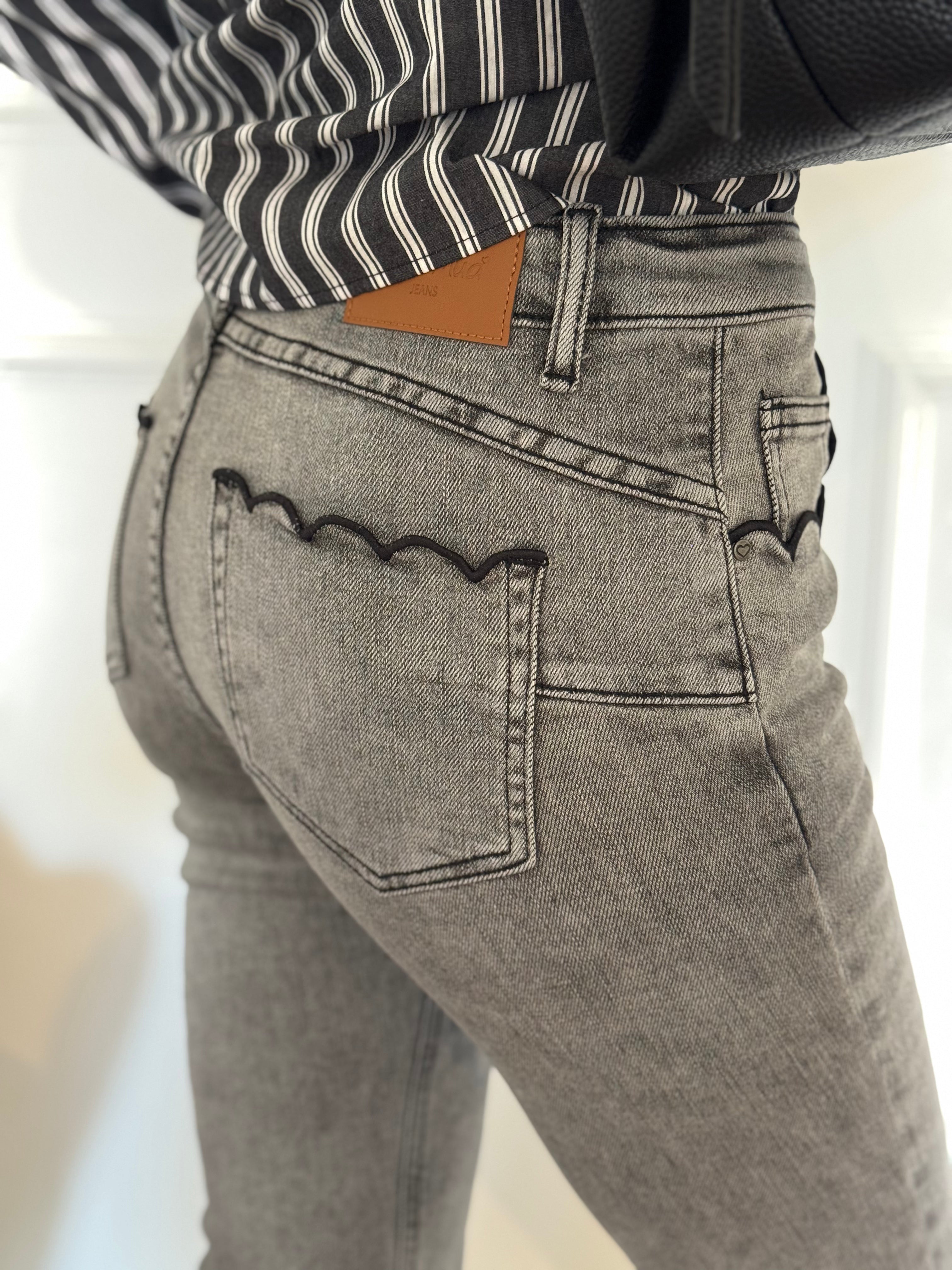 Jeans zampetta profili ondine mimì