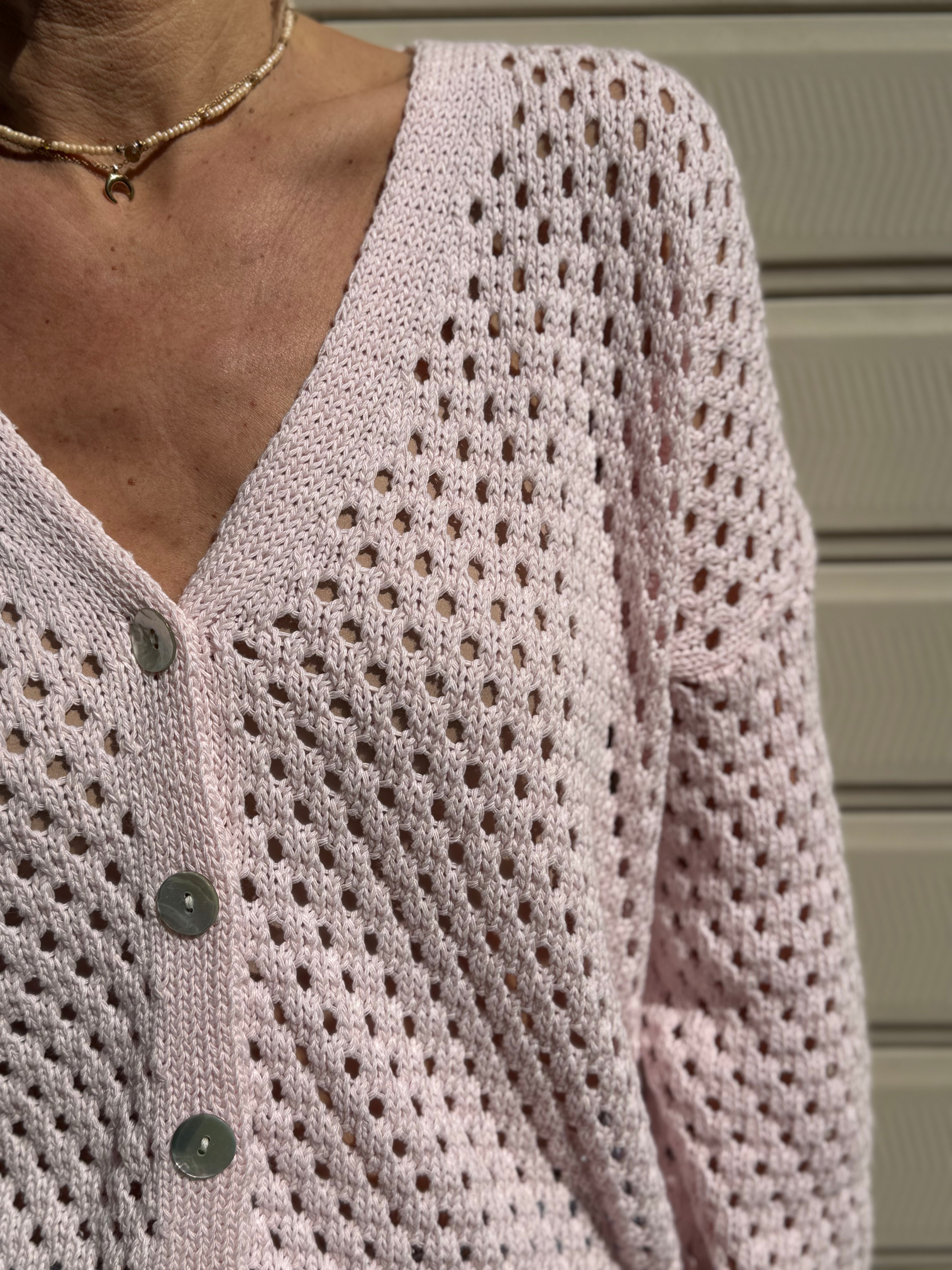 Cardigan traforato adora