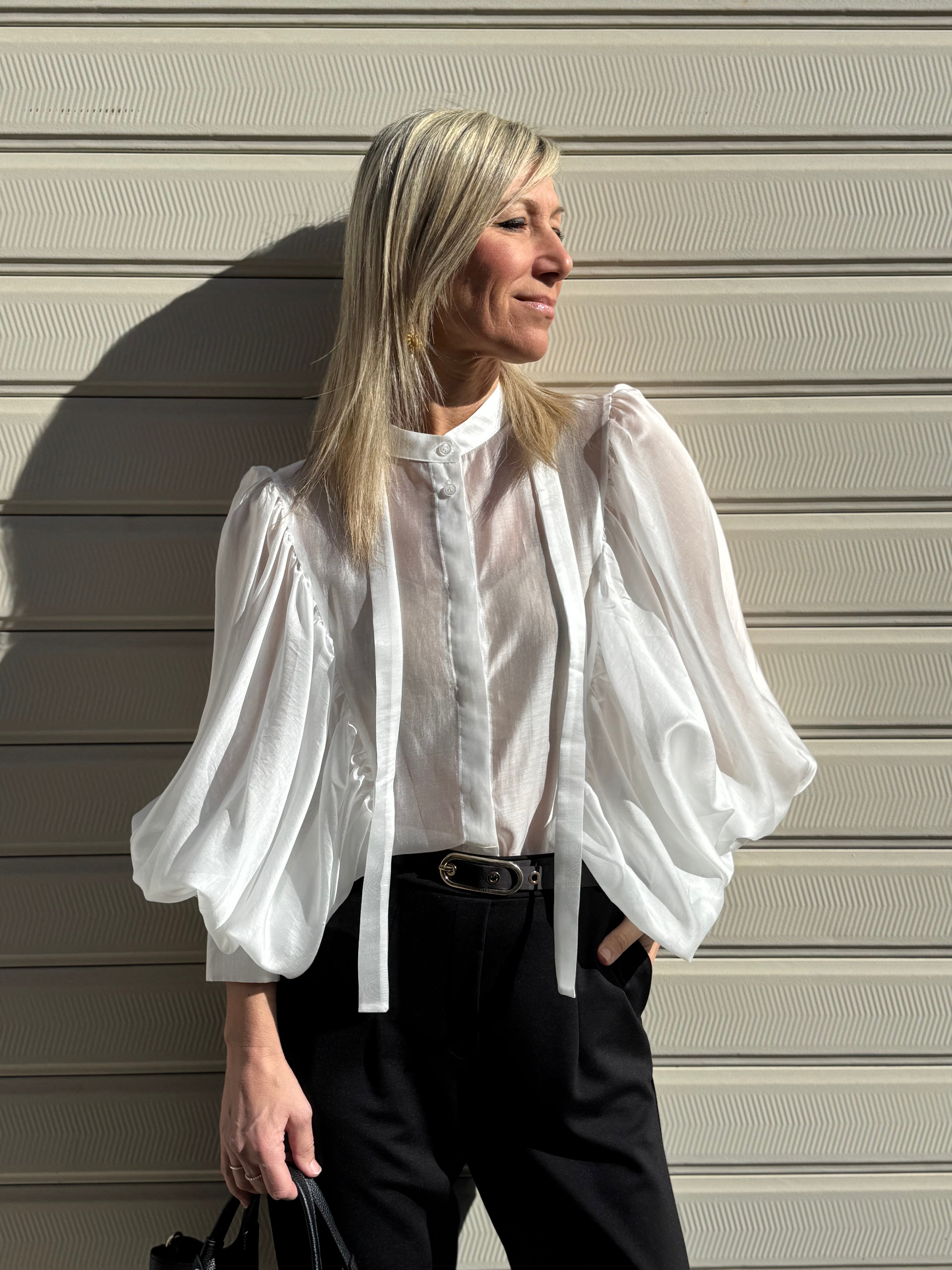 Camicia manica palloncino mimì