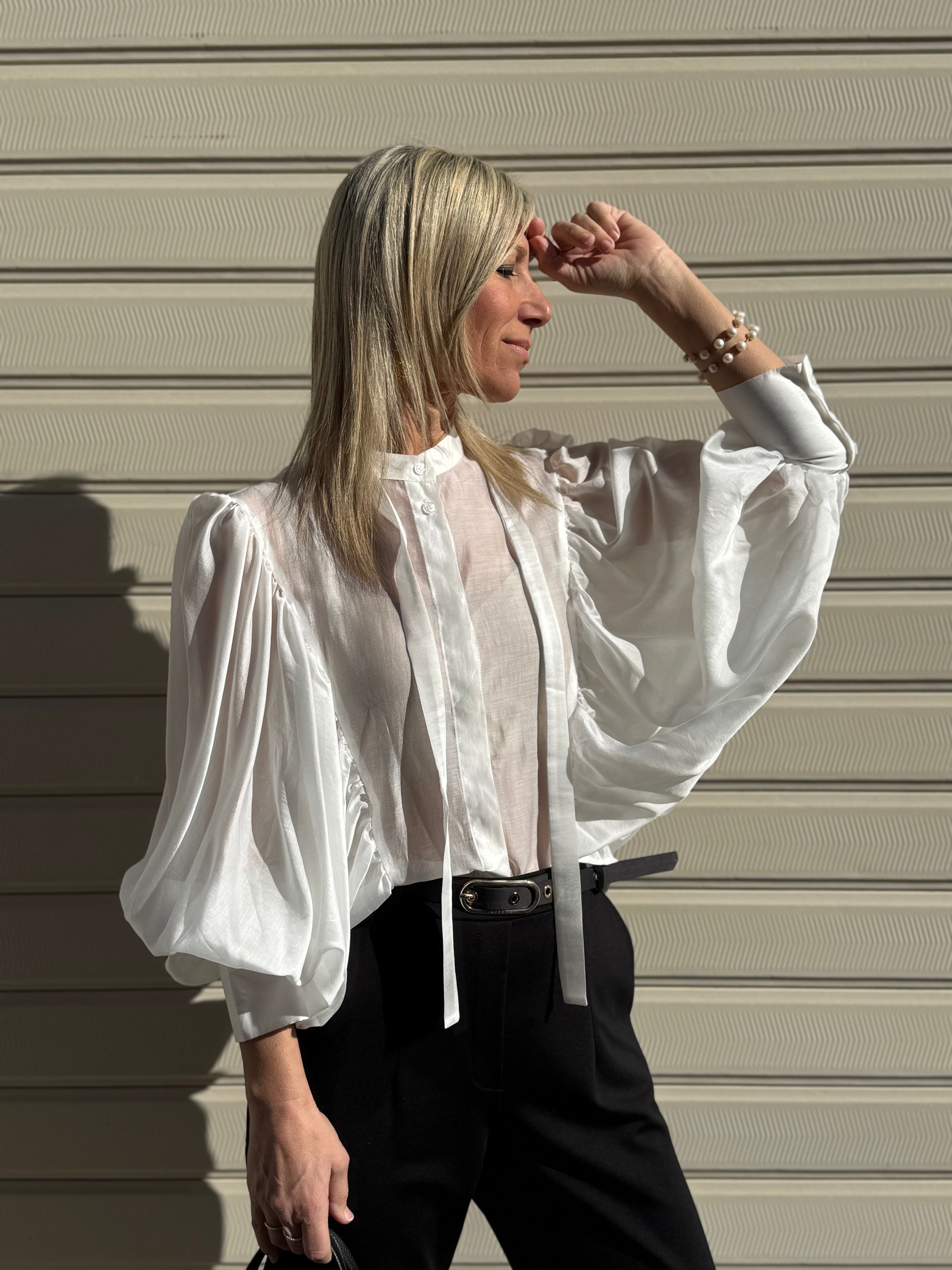 Camicia manica palloncino mimì