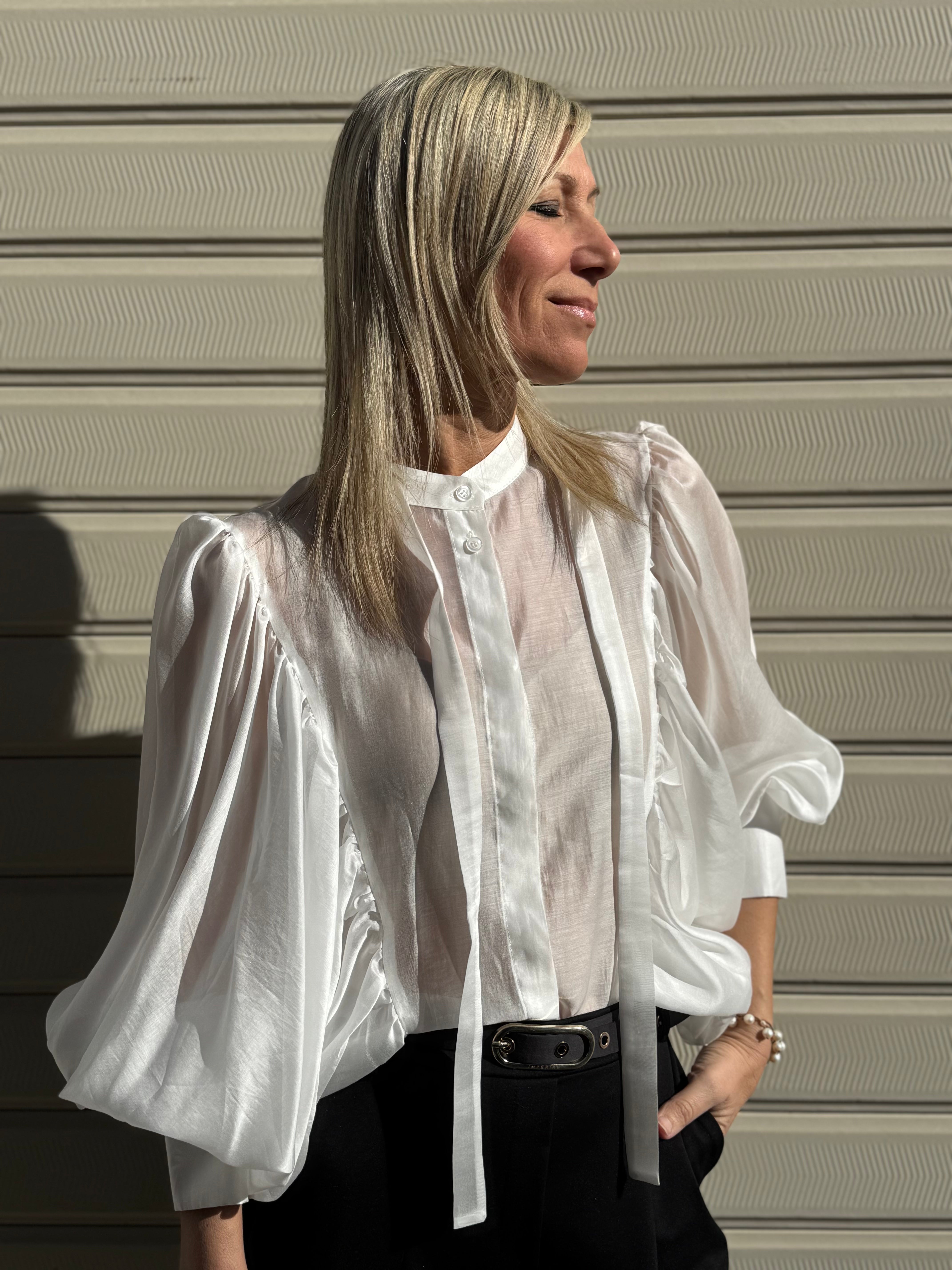 Camicia manica palloncino mimì