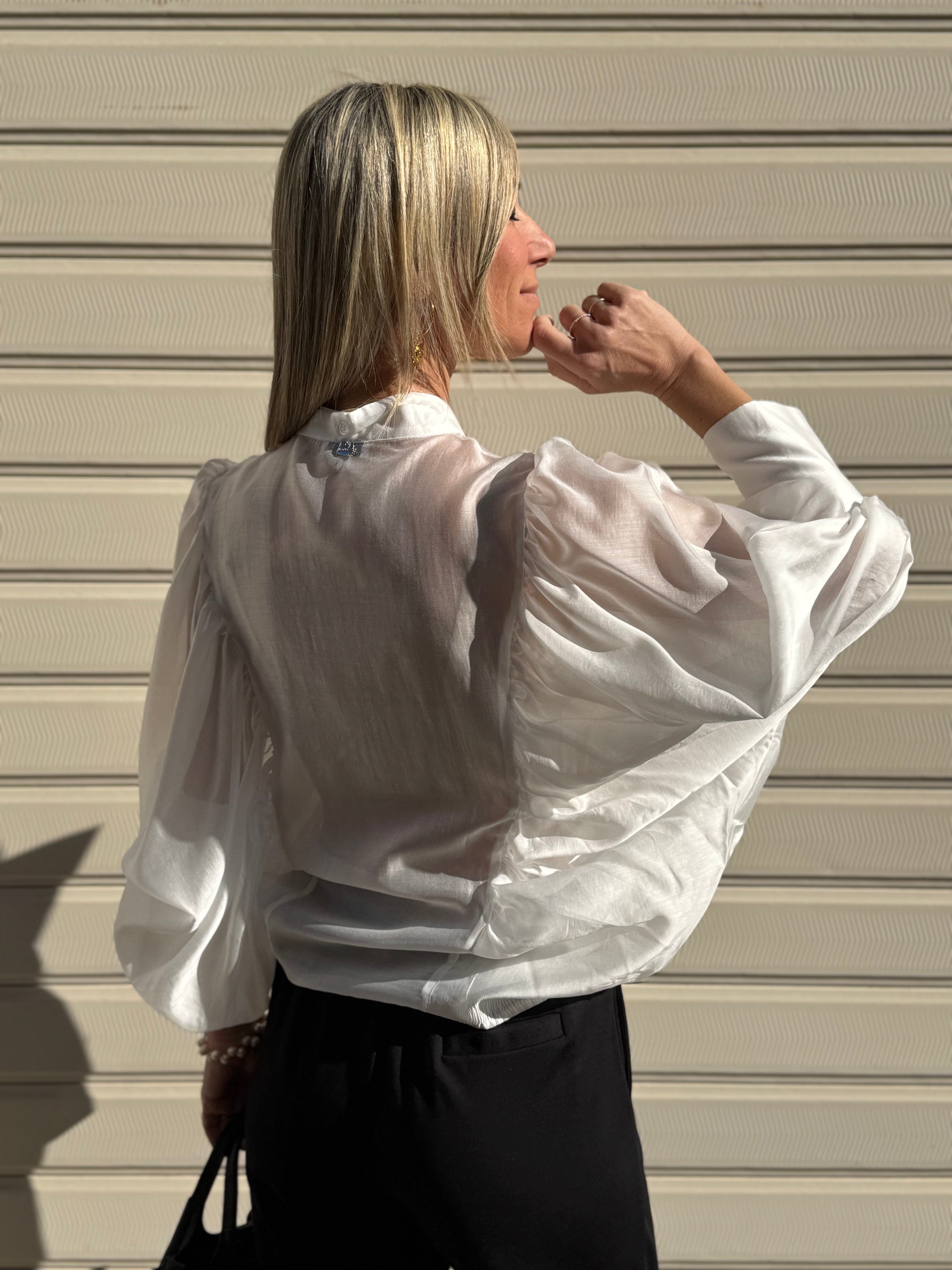 Camicia manica palloncino mimì