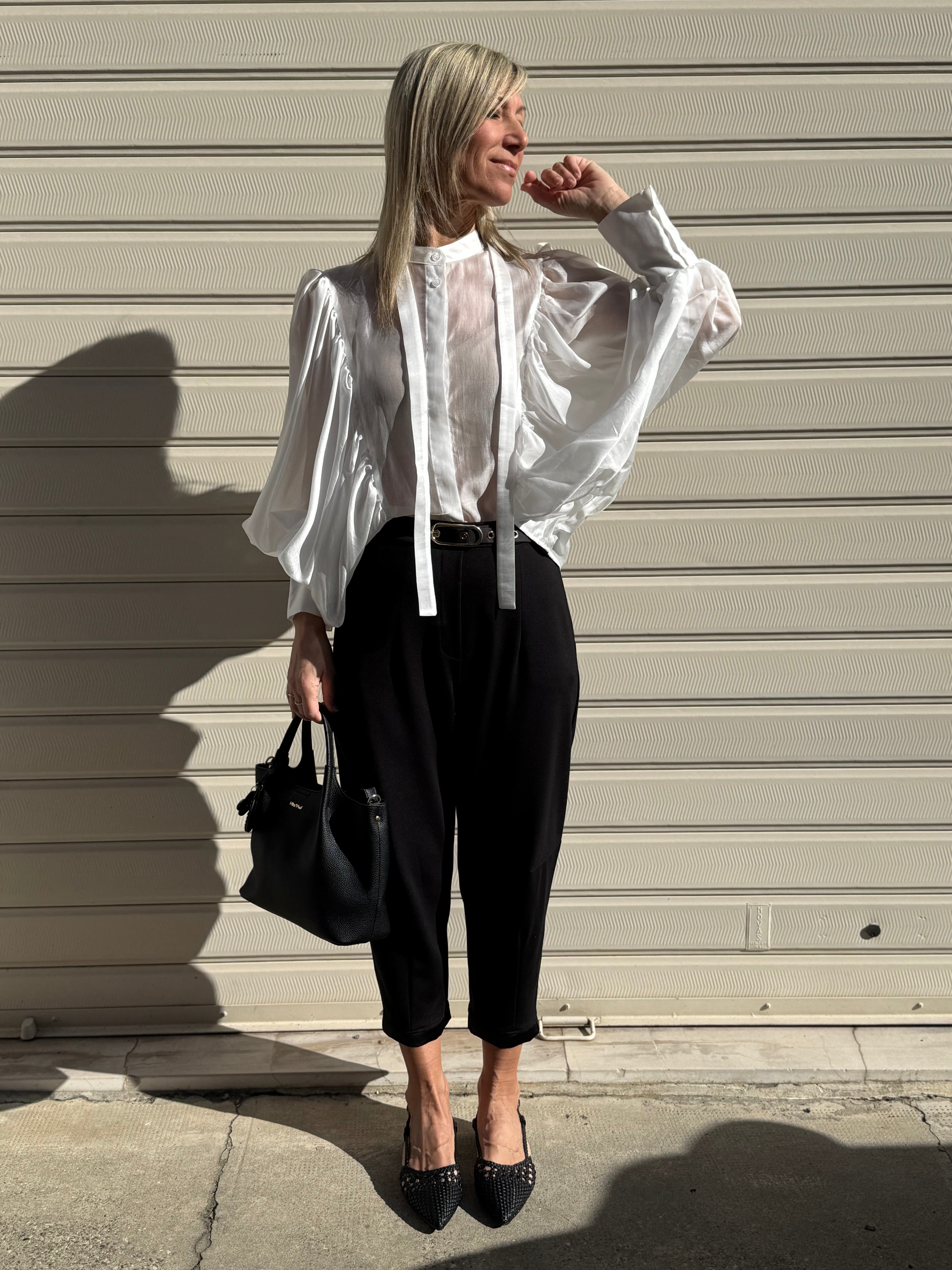 Camicia manica palloncino mimì