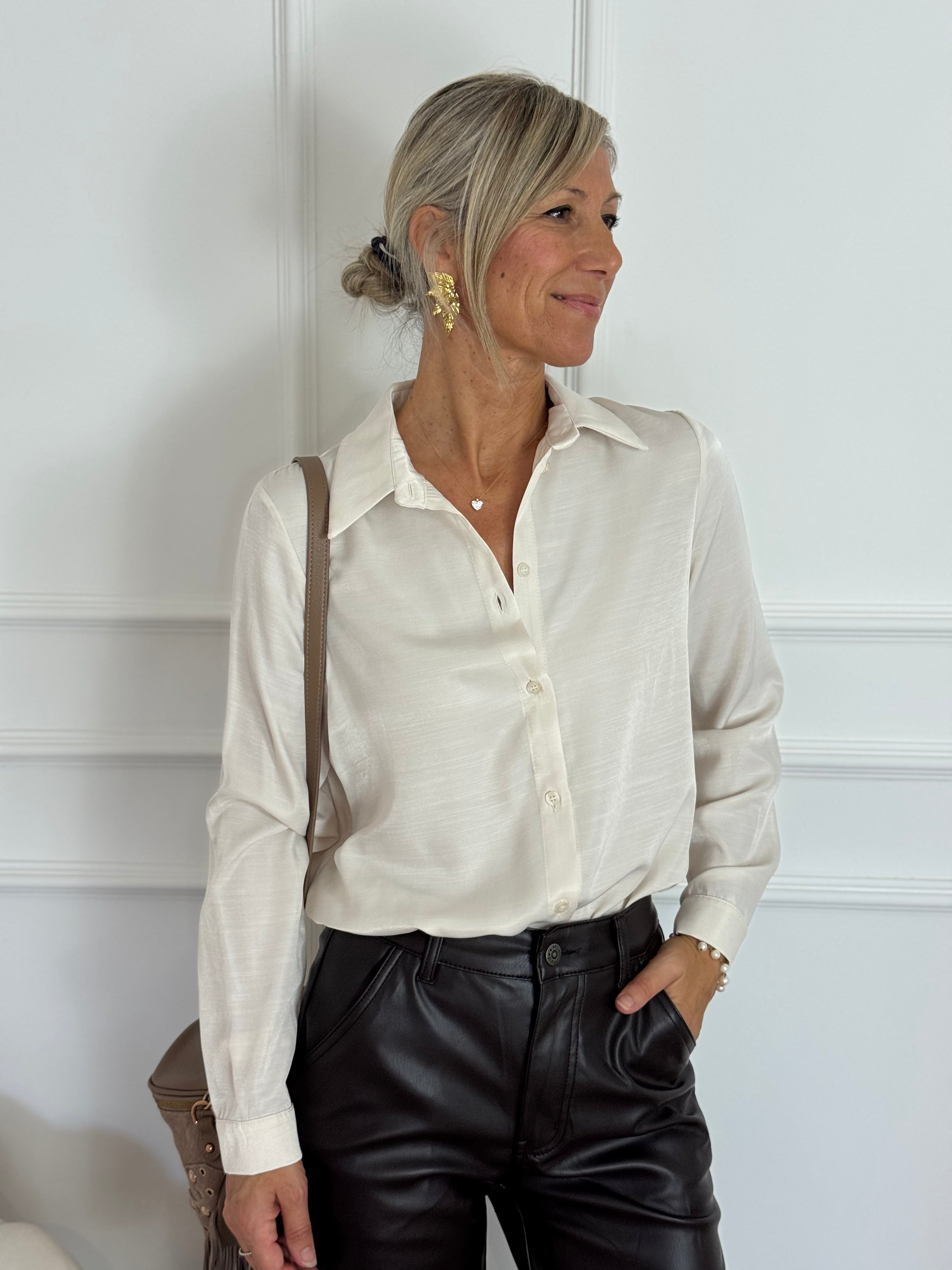 Camicia mano seta mimì