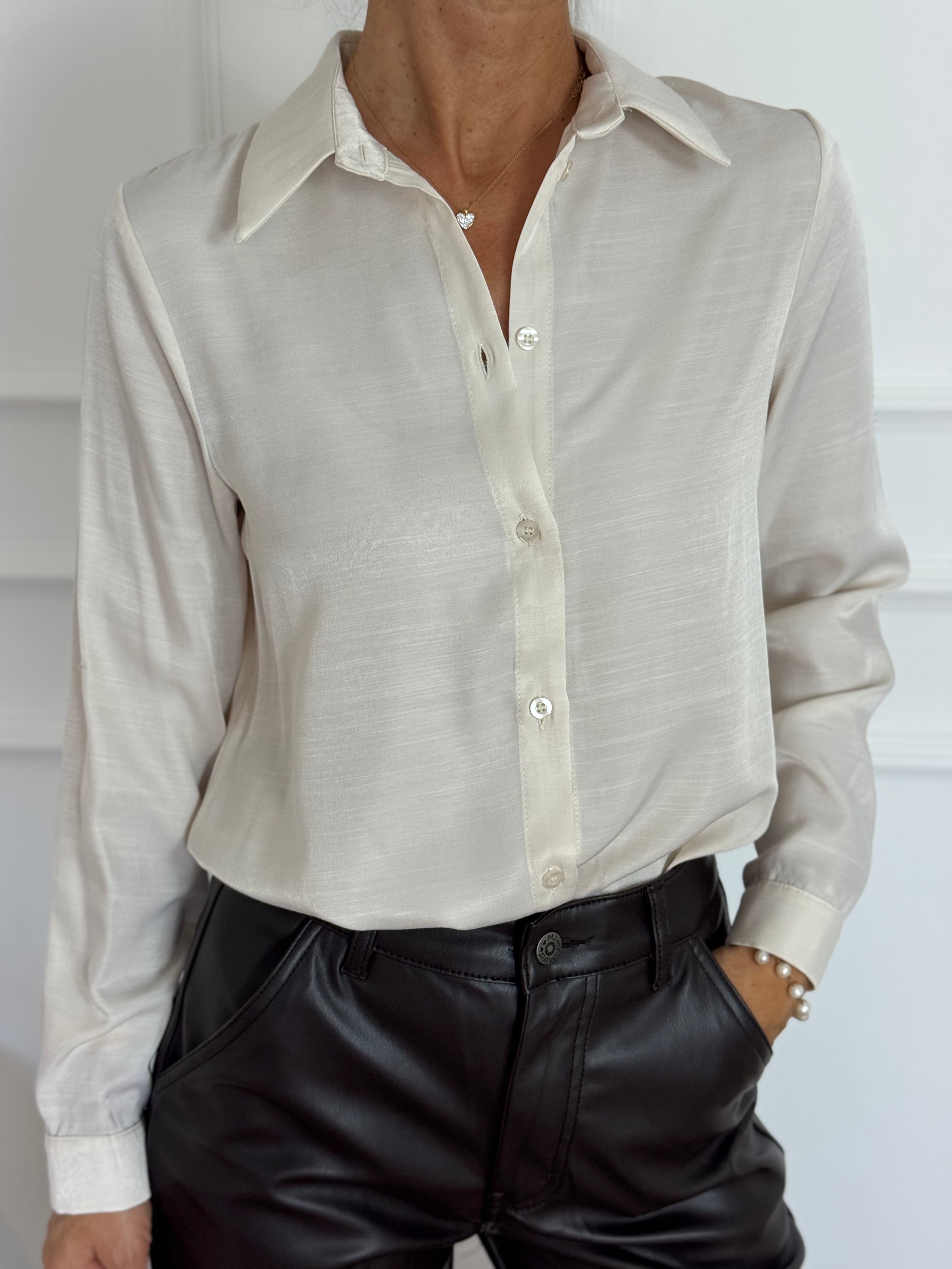 Camicia mano seta mimì